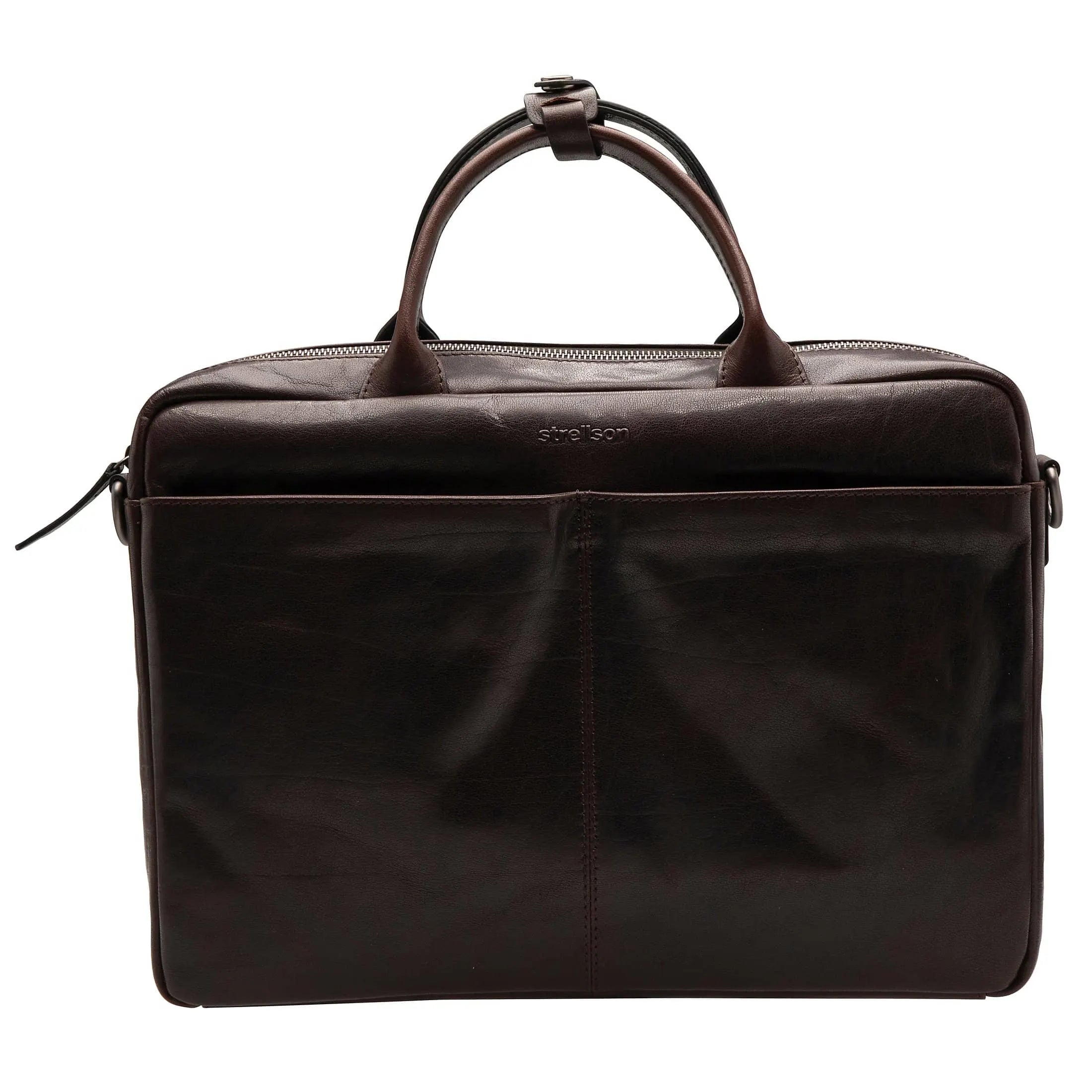 Strellson Coleman 2.0 Briefbag SHZ briefcase with laptop compartment 39 cm - dark brown