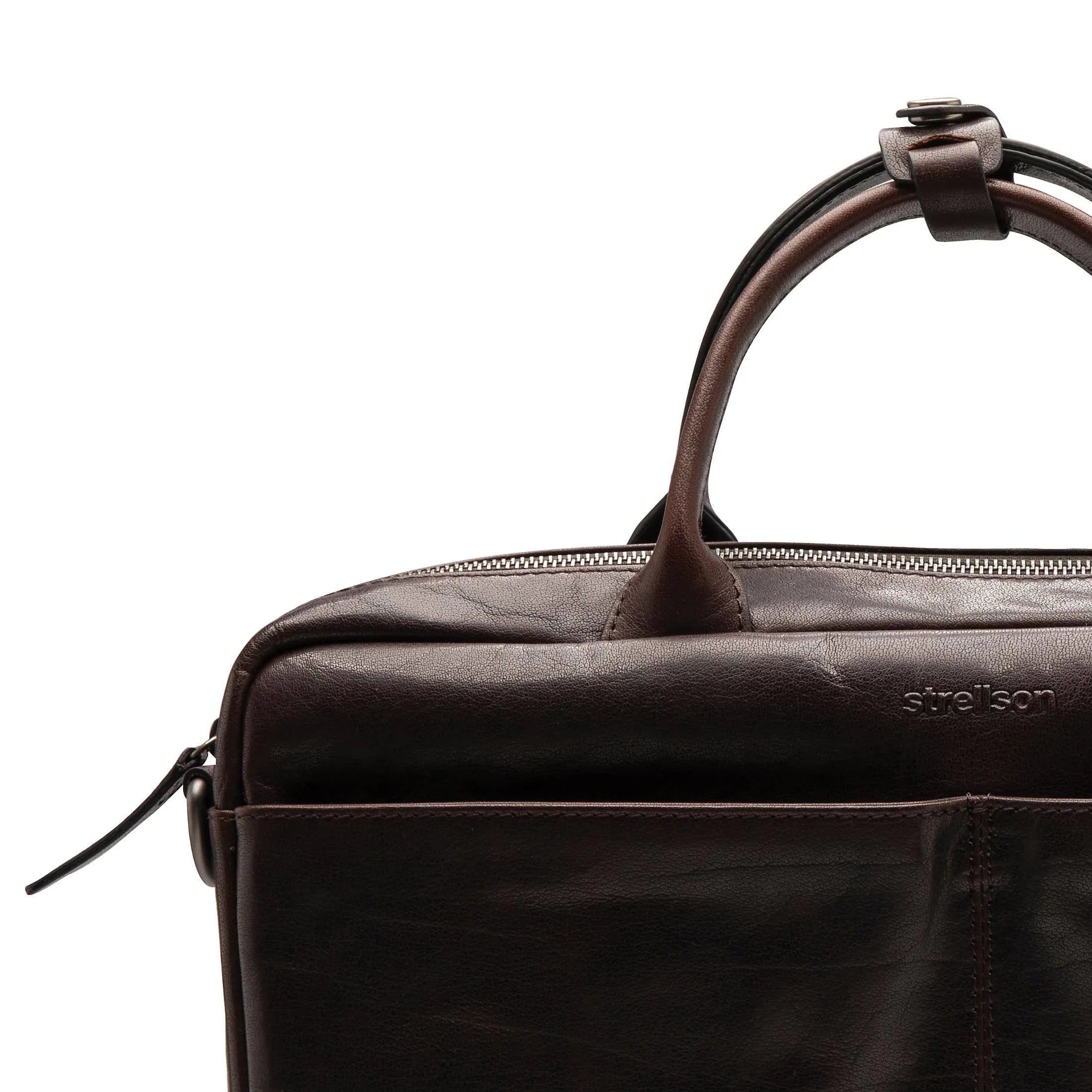 Strellson Coleman 2.0 Briefbag SHZ Aktentasche mit Laptopfach 39 cm - dark brown