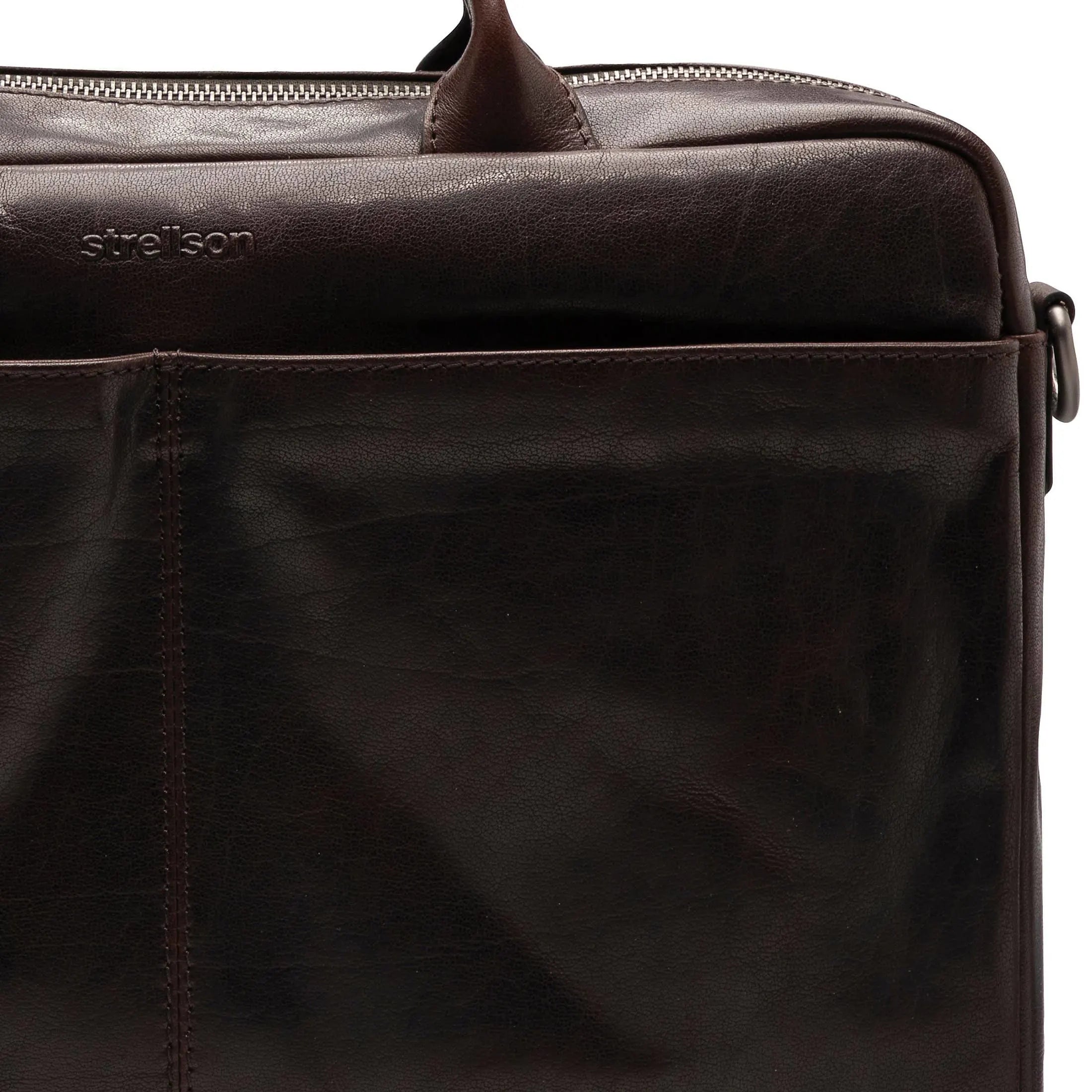 Strellson Coleman 2.0 Briefbag SHZ Aktentasche mit Laptopfach 39 cm - dark brown