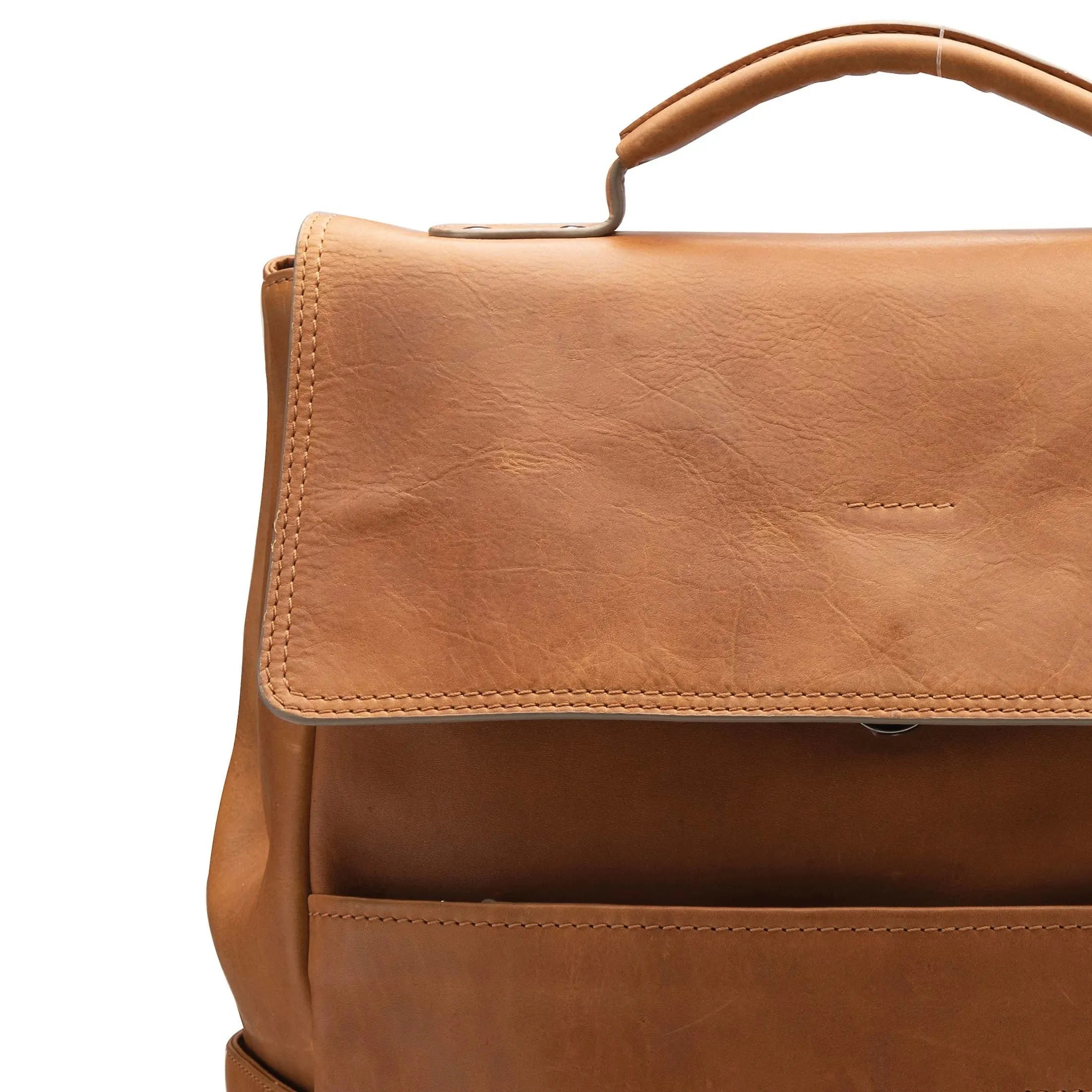 Strellson Hyde Park Backpack MVF Rucksack mit Laptopfach 41 cm - cognac