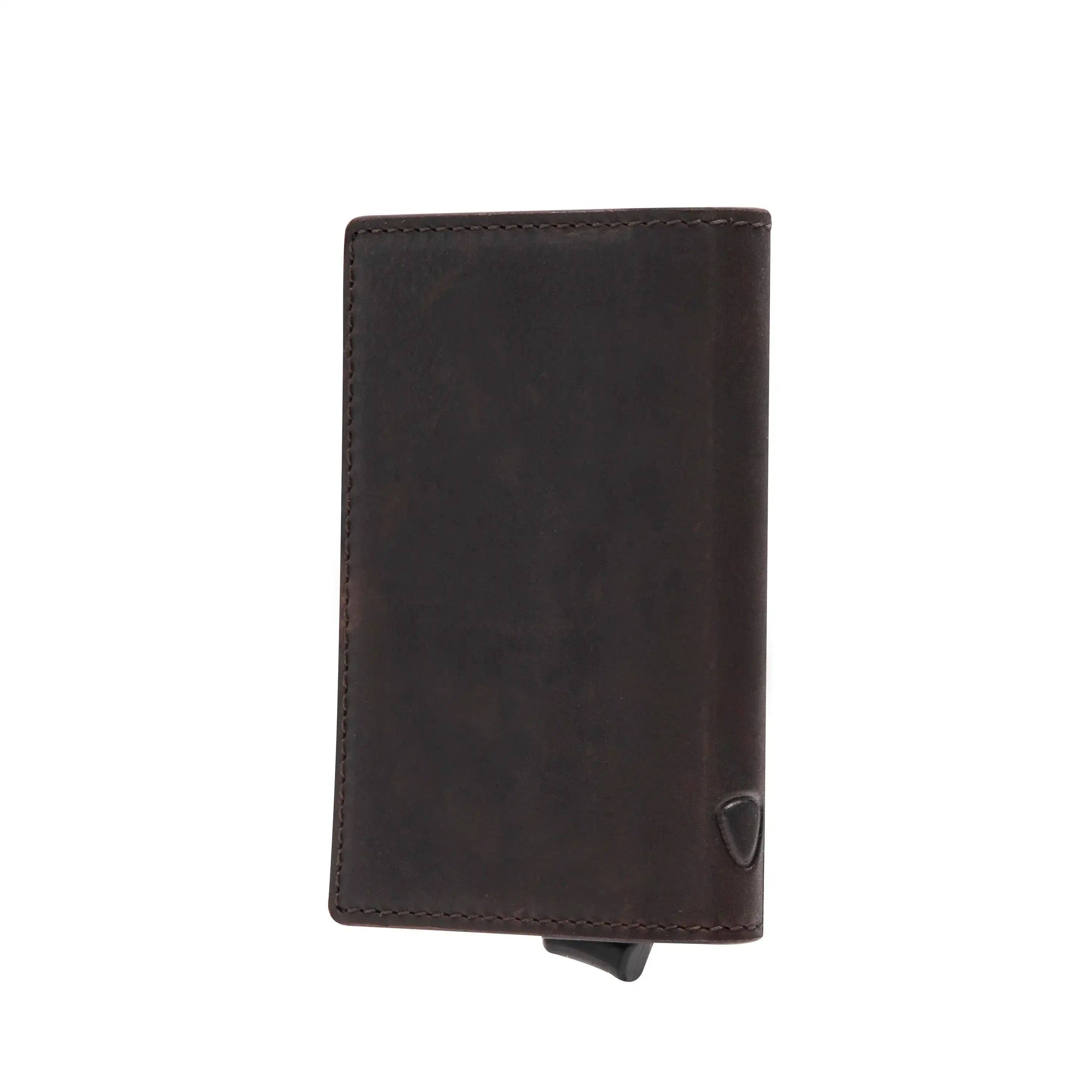 Strellson Camden C-One E-Cage SV8 wallet 10 cm - Dark Brown