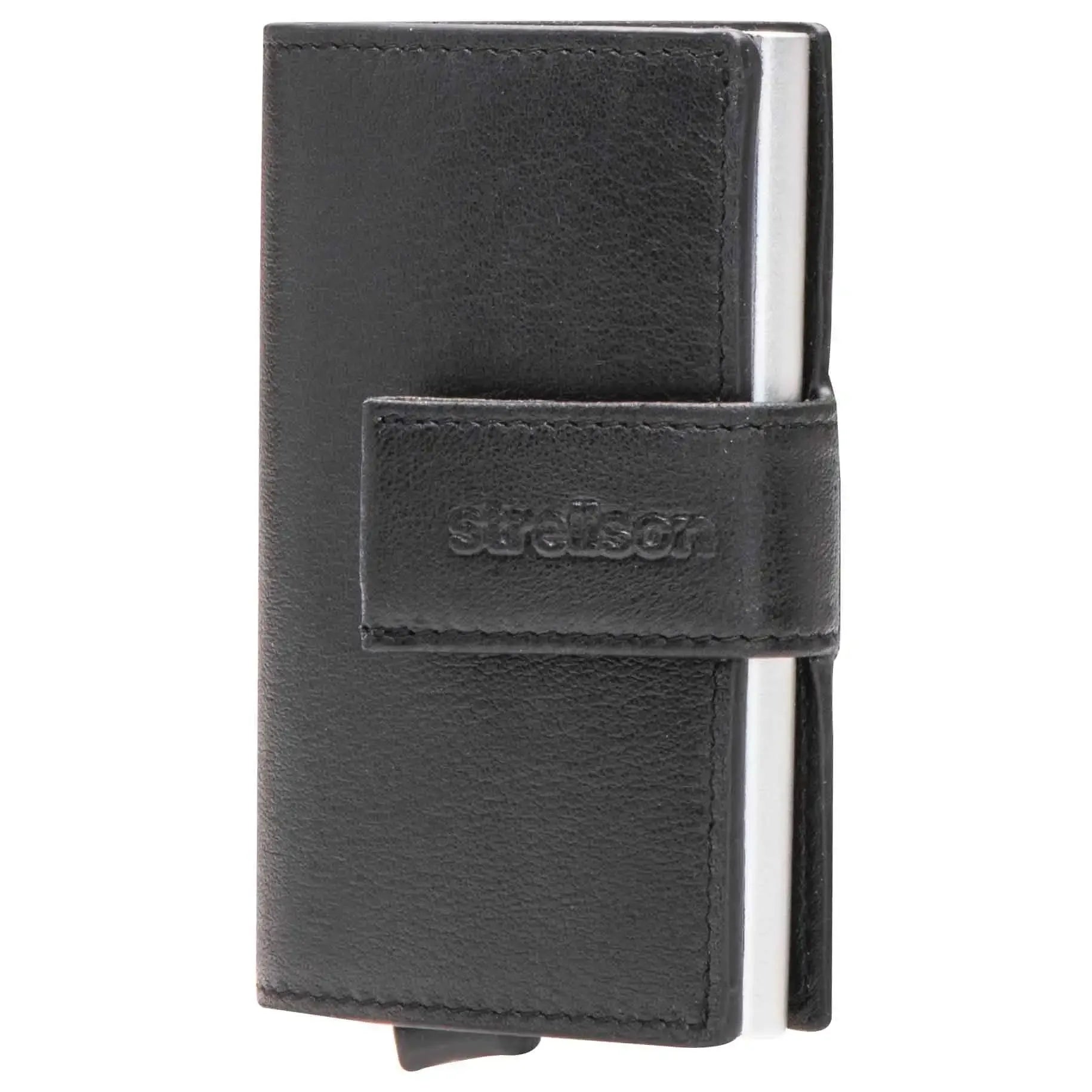 Strellson Carter C-Two E-Cage SV8 Wallet 10 cm - black