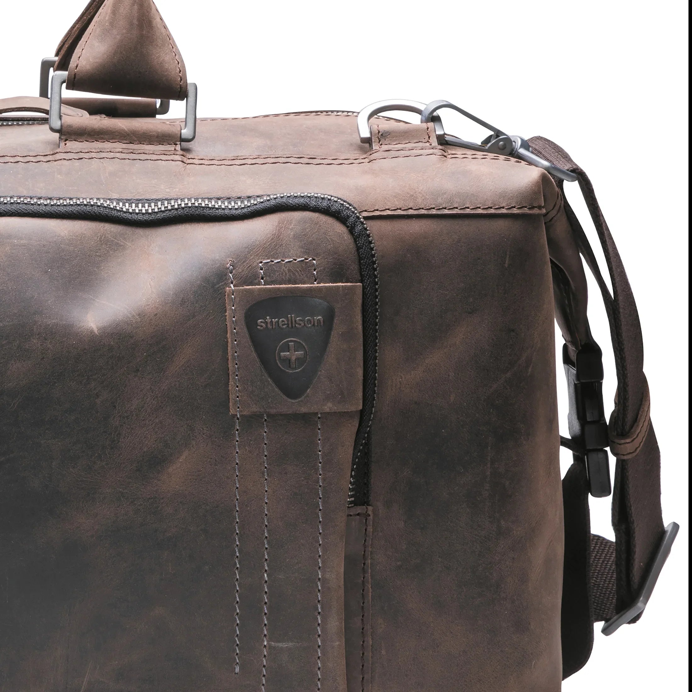 Strellson Richmond Landon Weekender MHZ 50 cm - Dark Brown