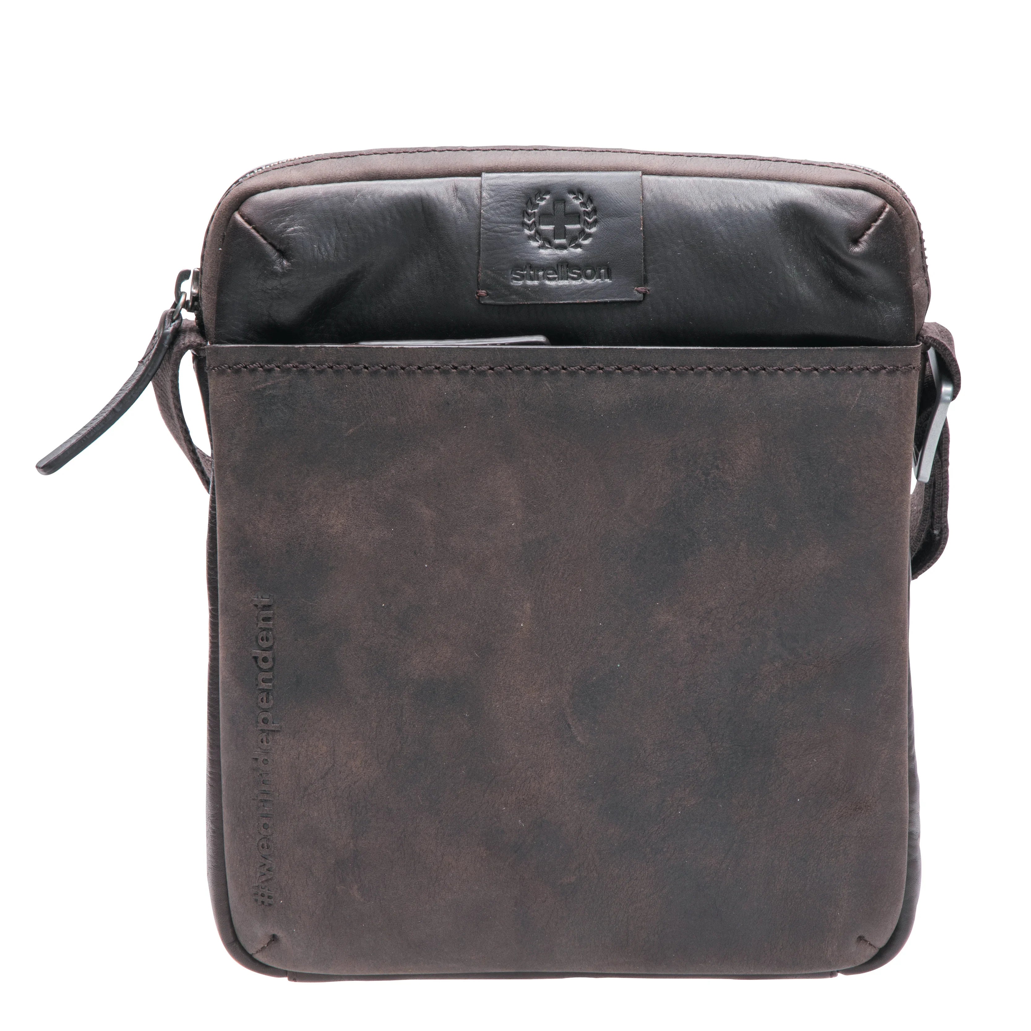 Strellson Brick Lane Marcus Shoulderbag XSVZ 23 cm - Dark Brown