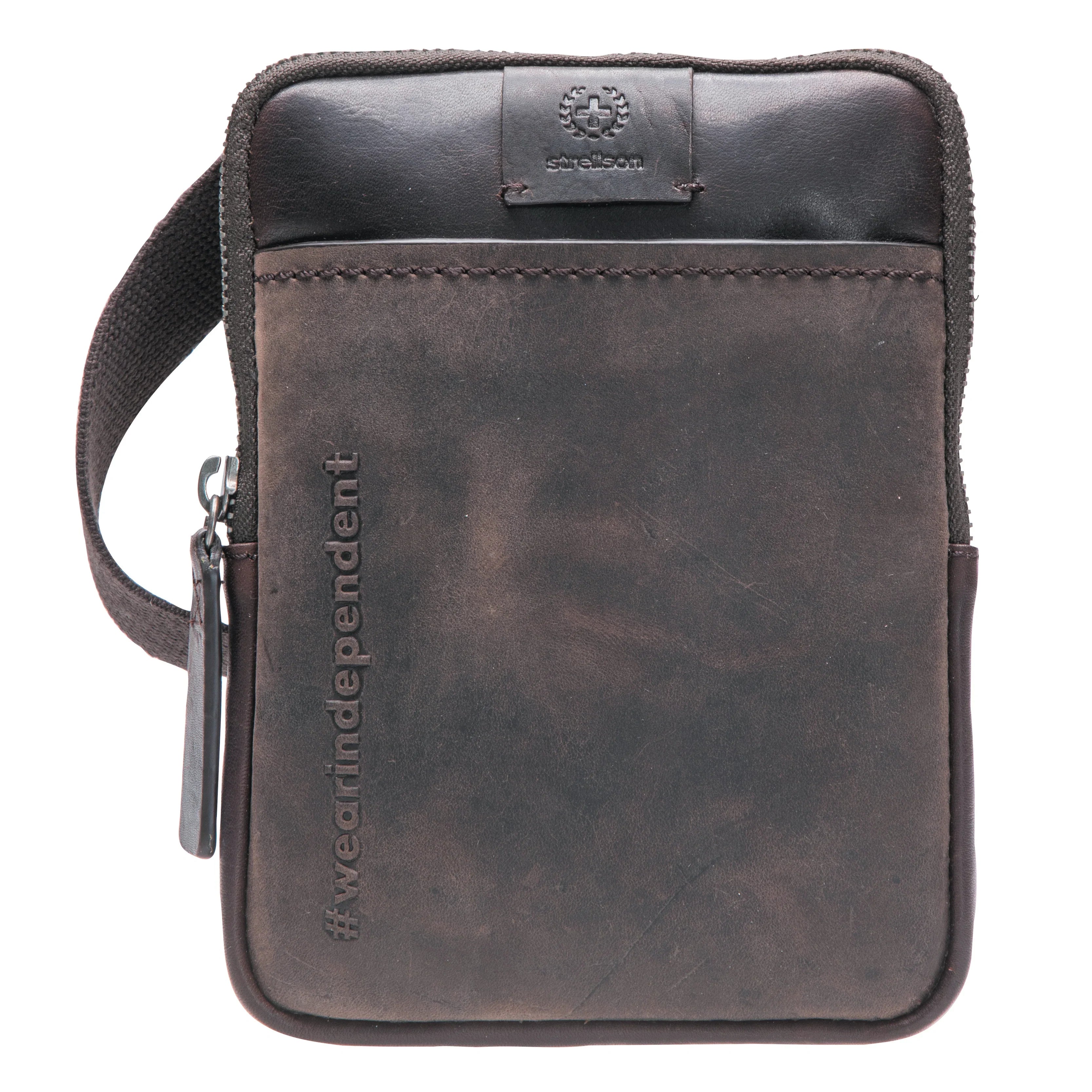 Strellson Brick Lane Brian Shoulderbag XSVZ 1 18 cm - Dark Brown