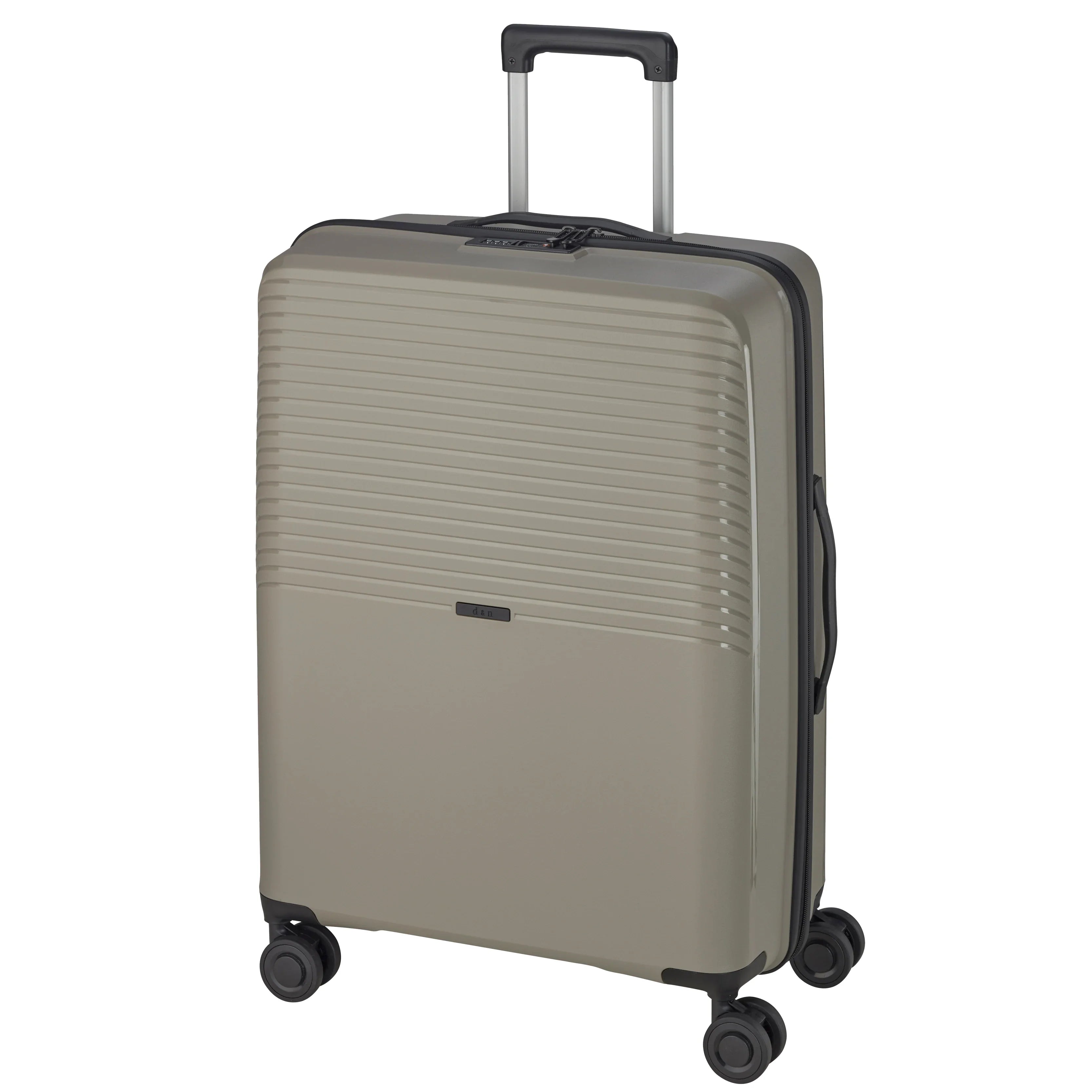 d&amp;n Travel Line 4000 chariot cabine 4 roues 55 cm - taupe