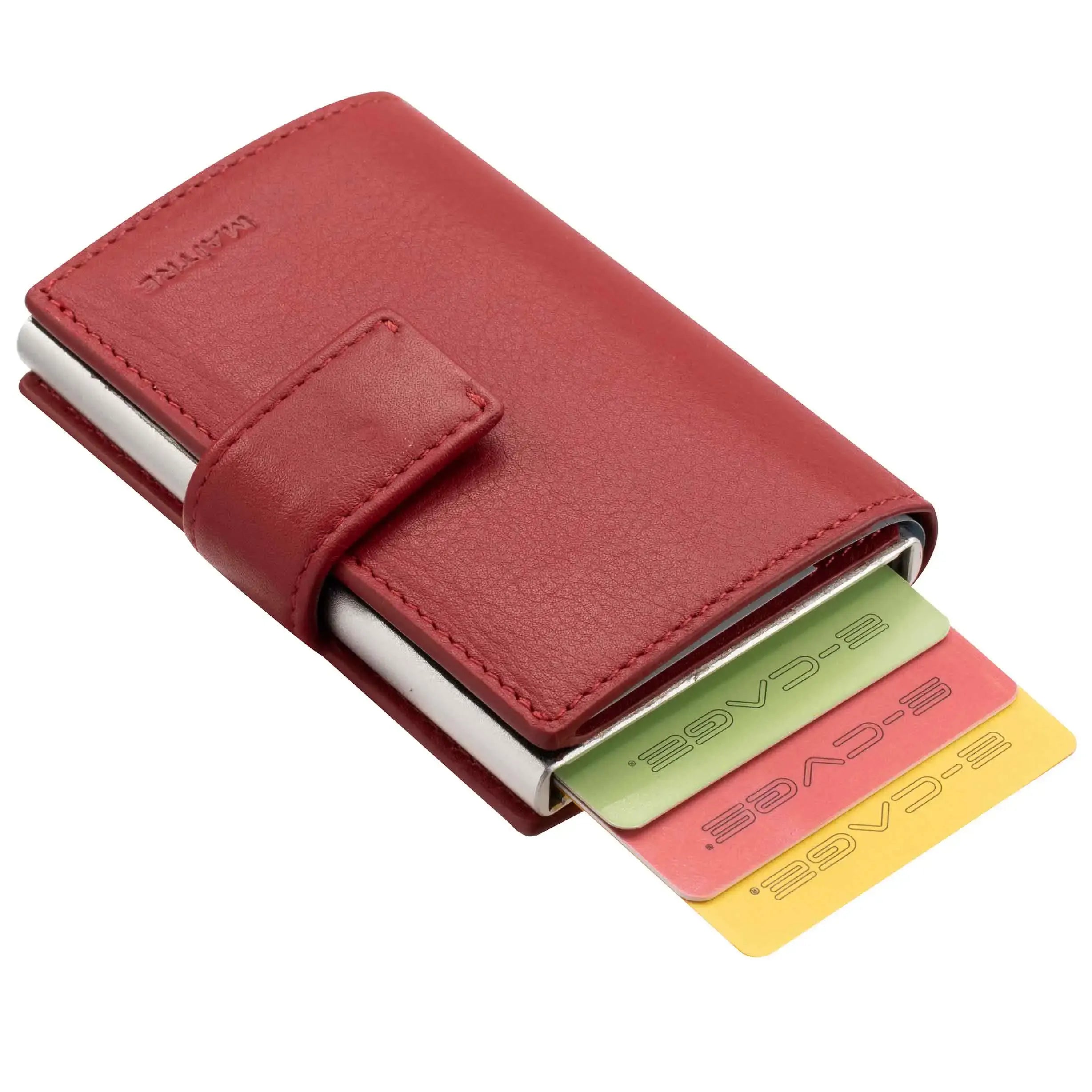 Maitre F3 C-Two E-Cage SV8 wallet 10 cm - Red