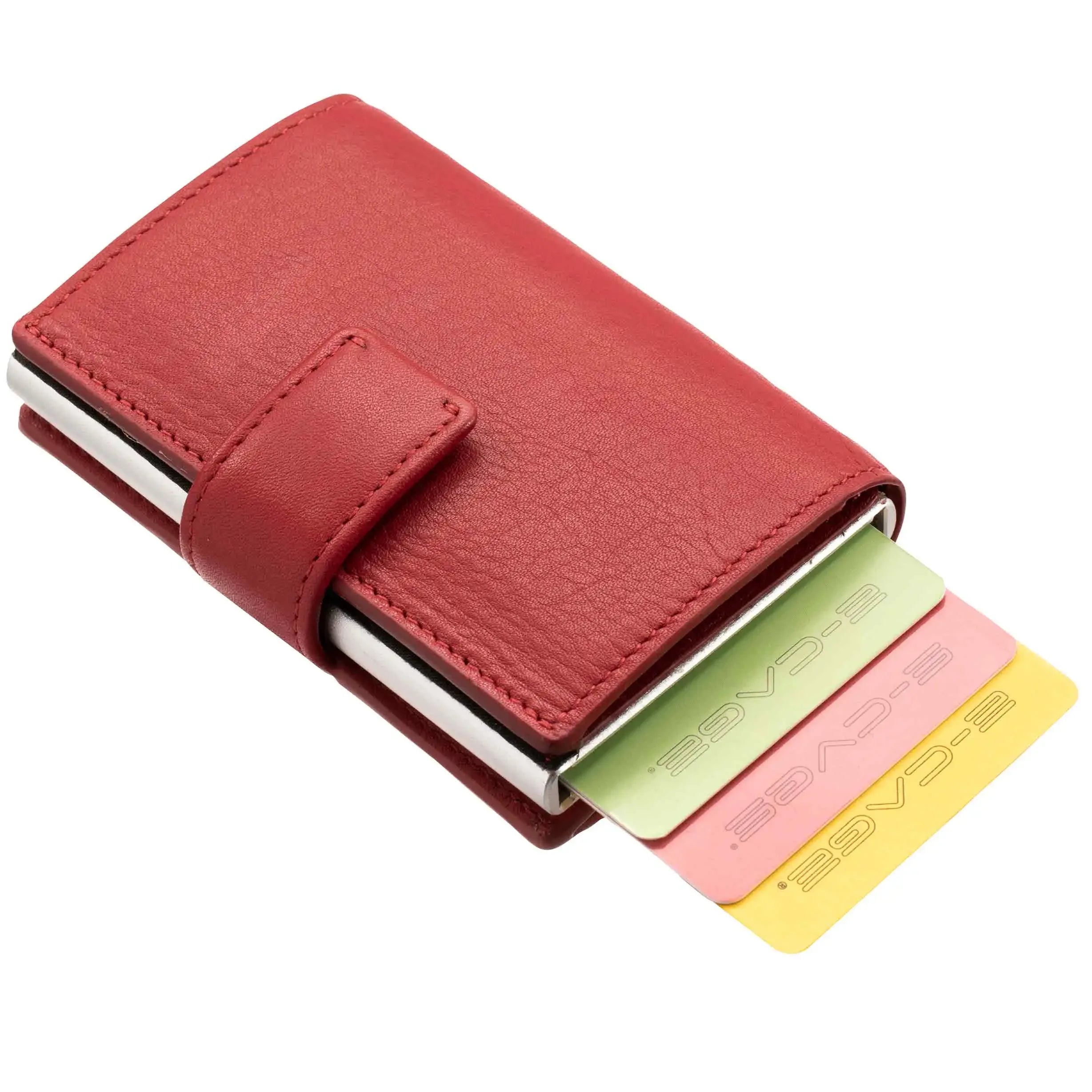 Maitre F3 C-Three E-Cage SV8 wallet 10 cm - Red