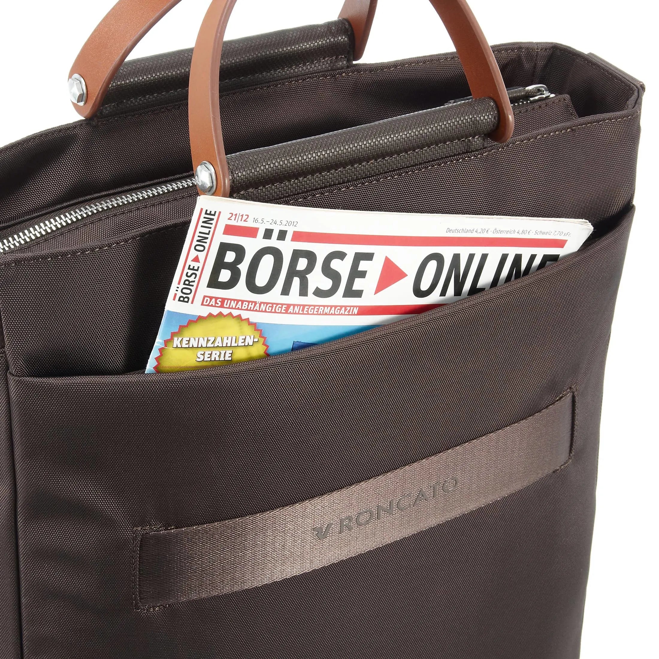 Roncato Wireless Shopper shoulder bag 35 cm - nero