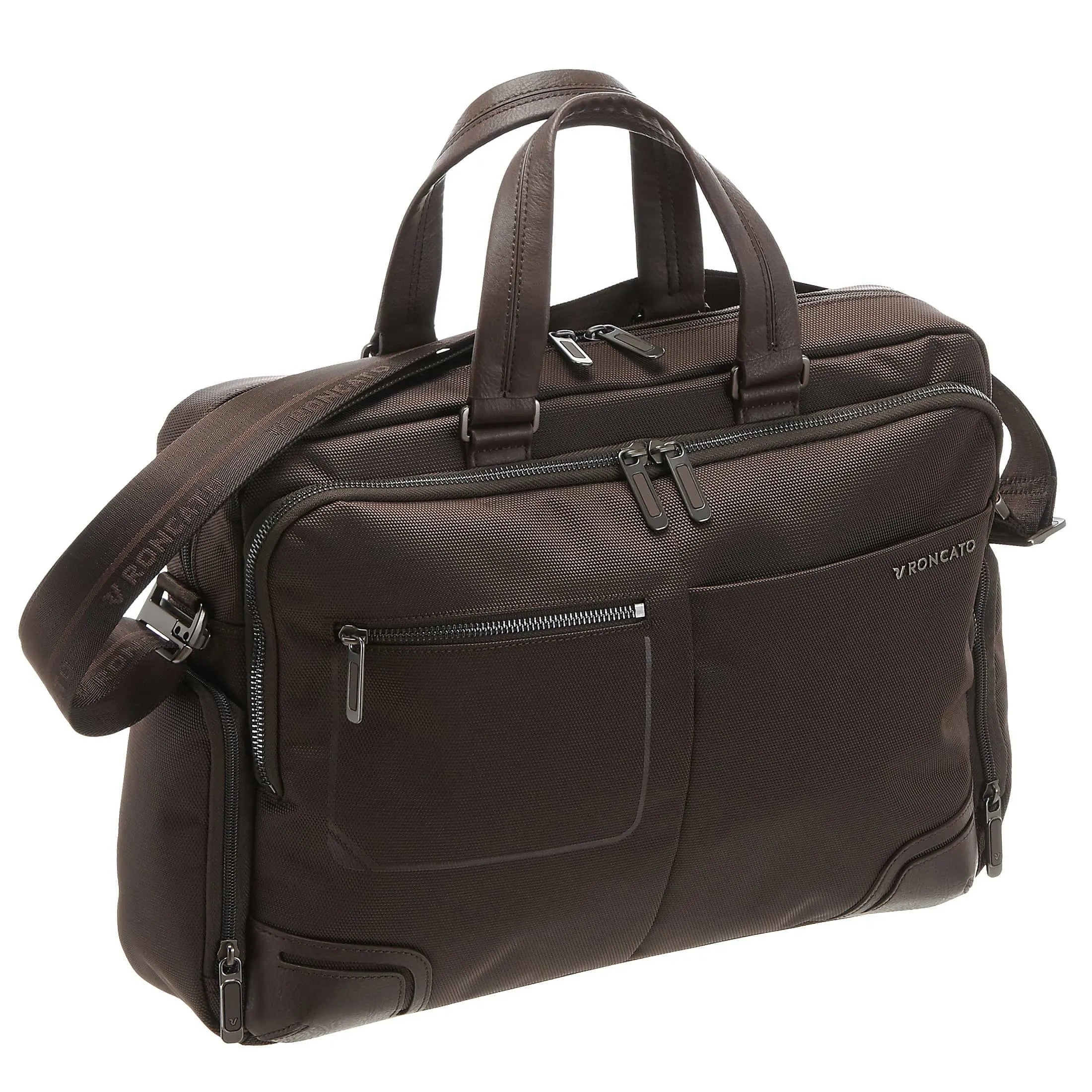 Roncato Wall Street briefcase 39 cm brown