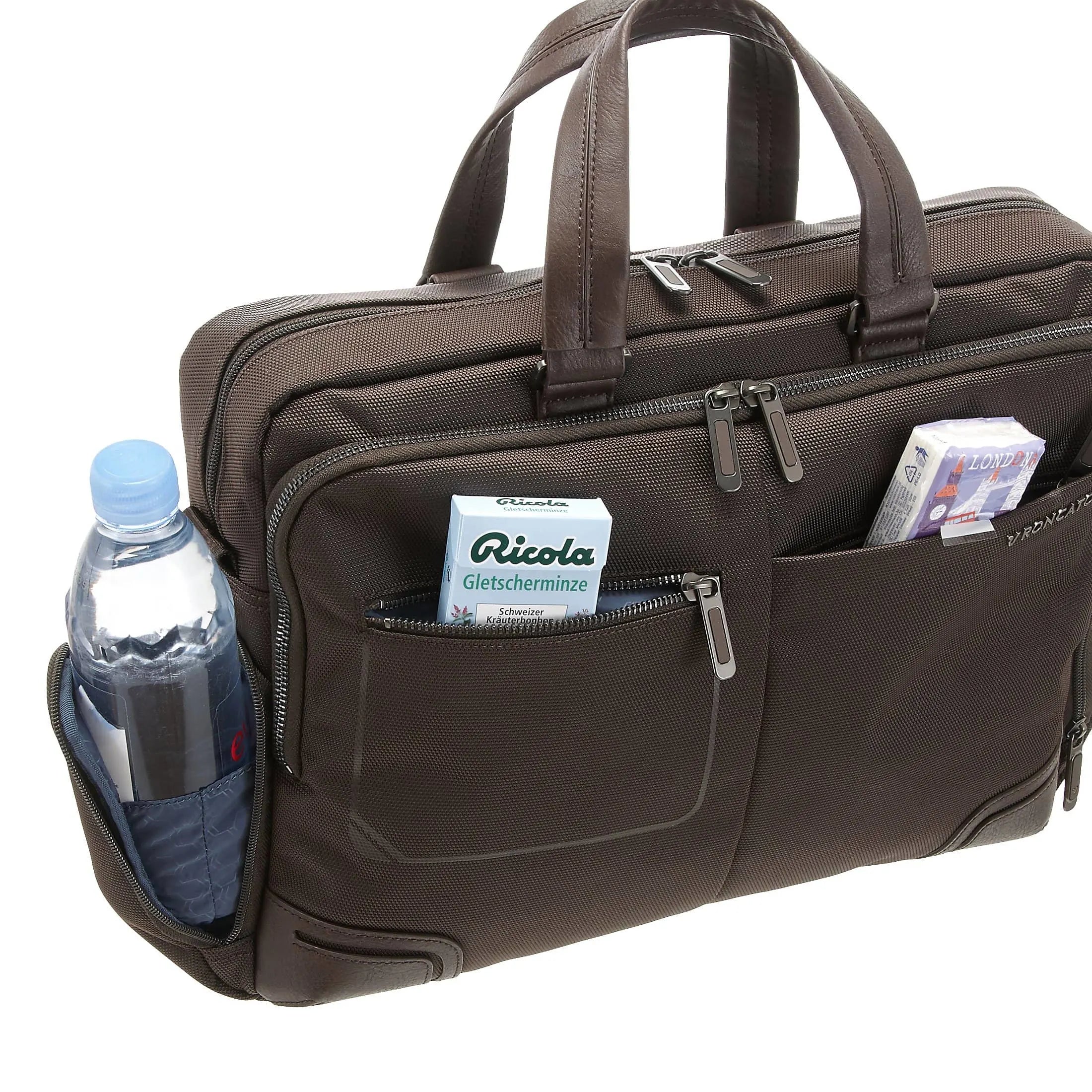 Roncato Wall Street briefcase 39 cm brown