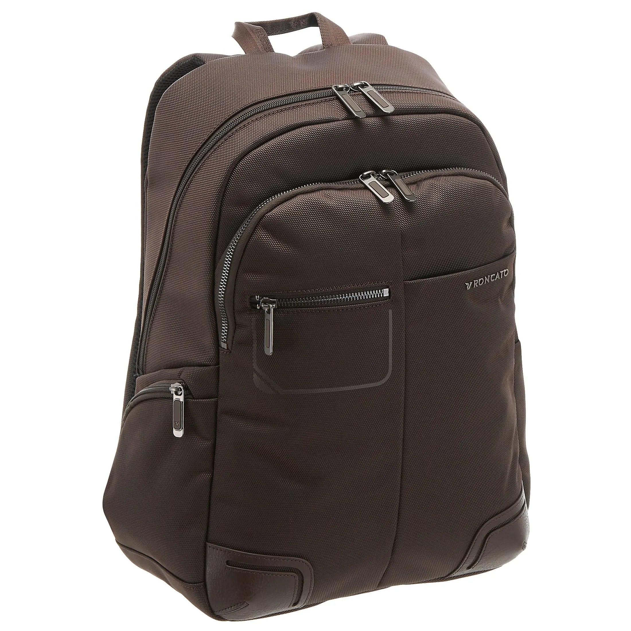 Roncato Wall Street Laptop Backpack 43 cm - brown