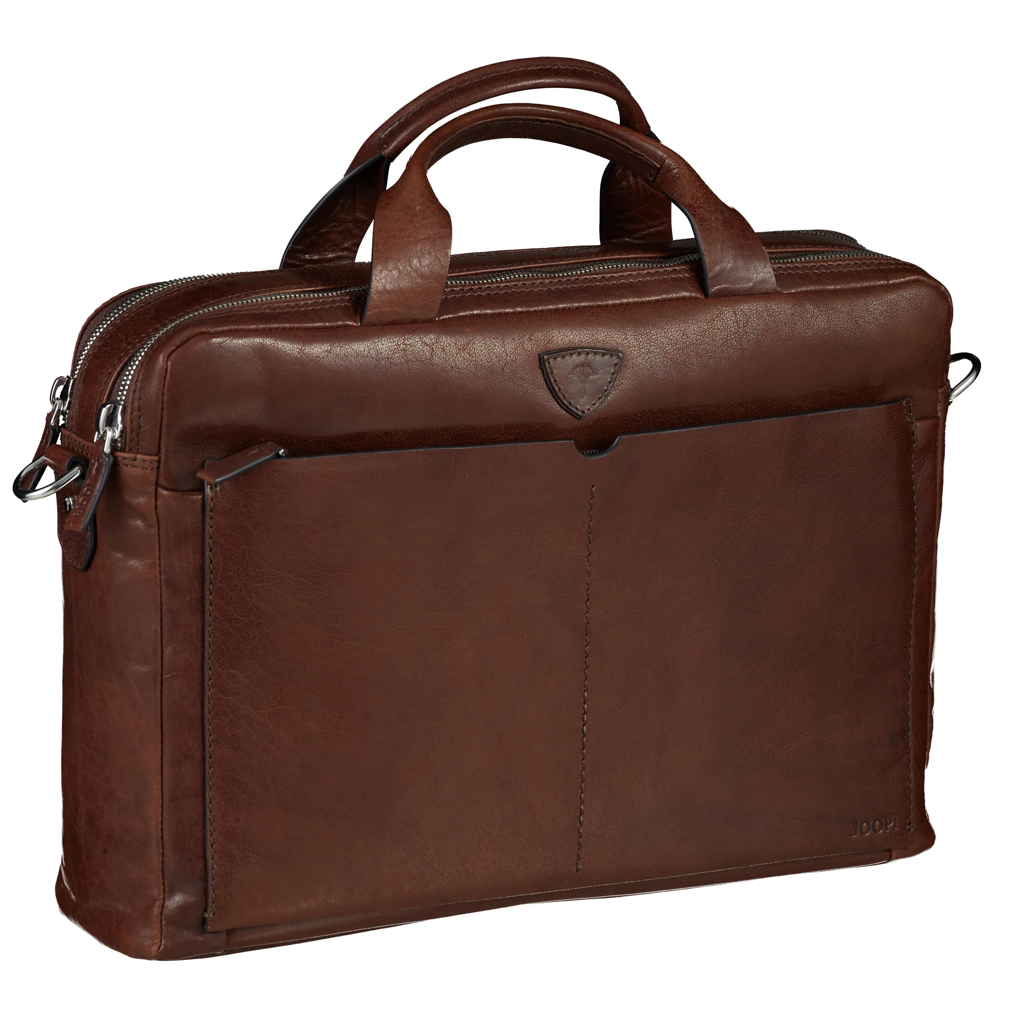 Joop Brenta Pandion briefcase 40 cm - dark brown