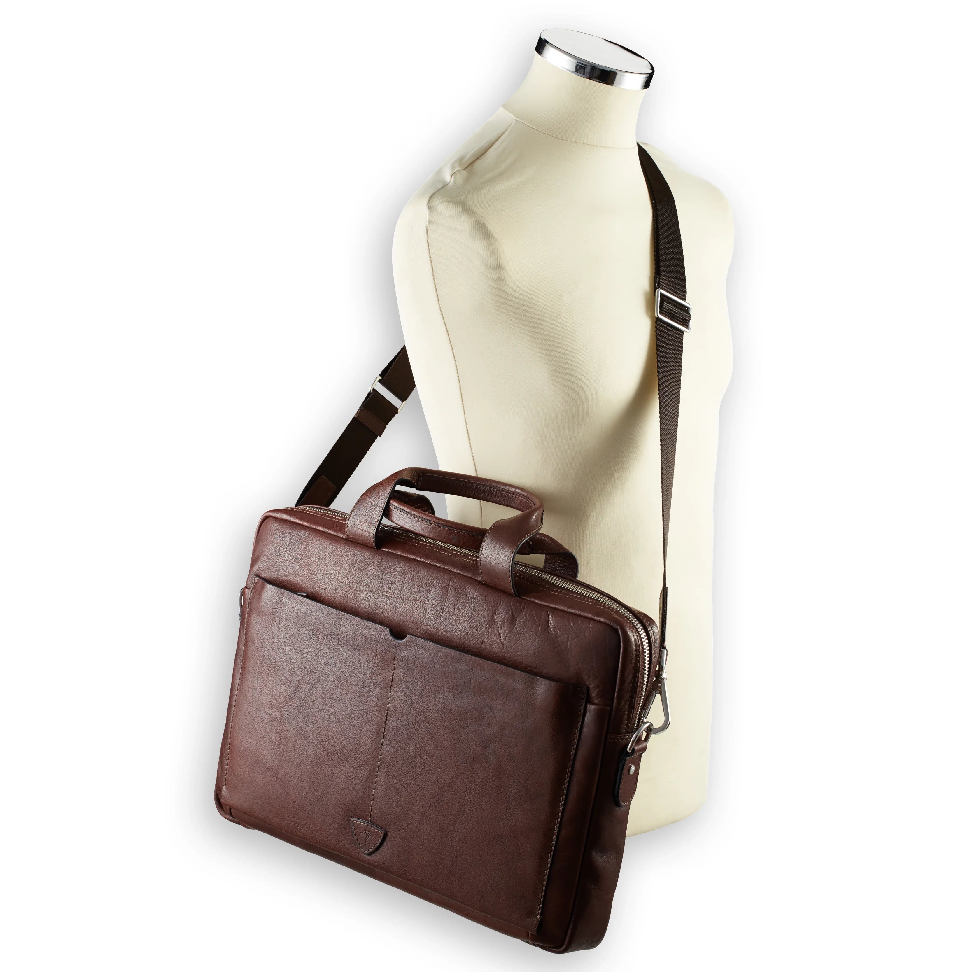 Joop Brenta Pandion business bag 44 cm - dark brown