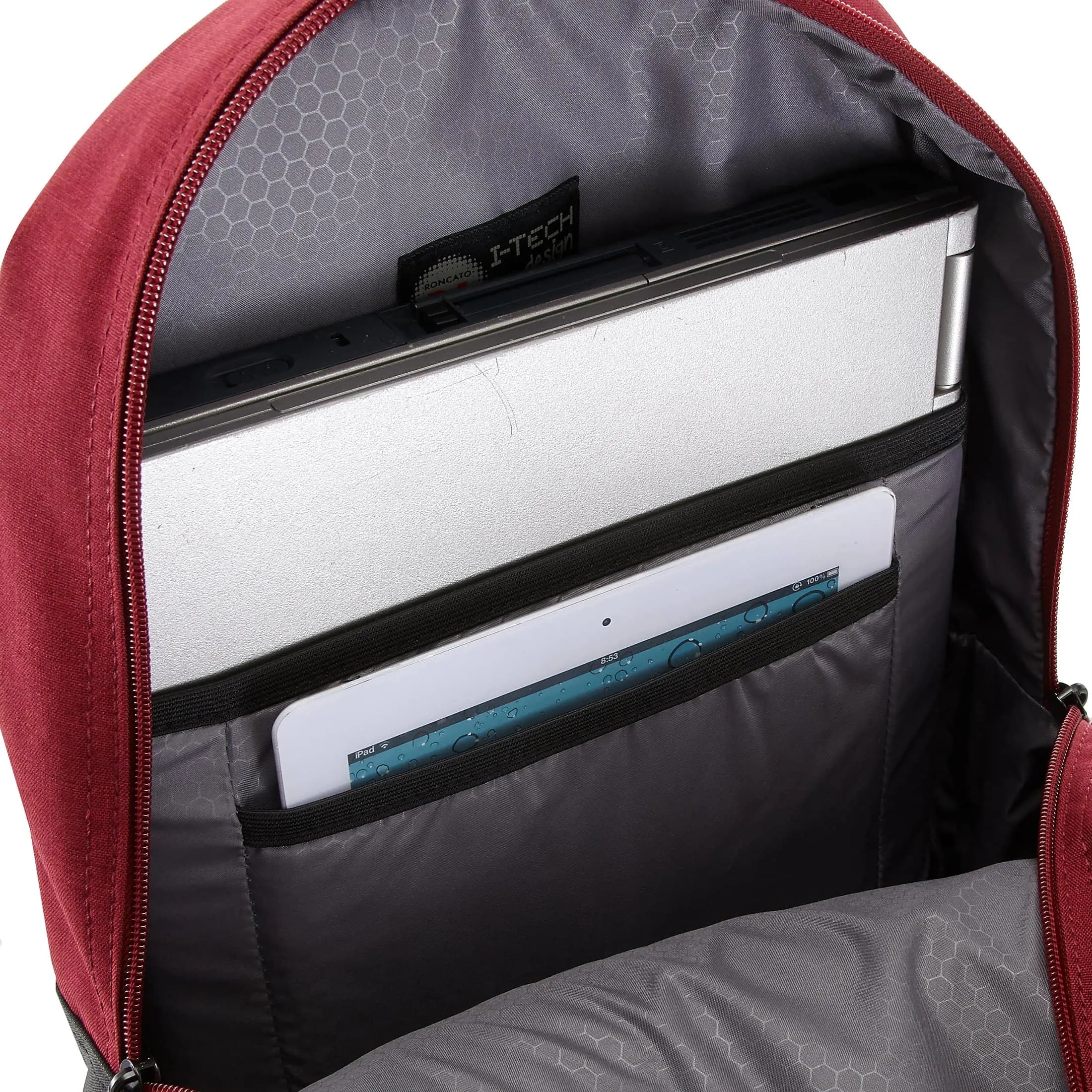 Roncato Adventure sac à dos avec compartiment pour ordinateur portable 59 cm - rouge