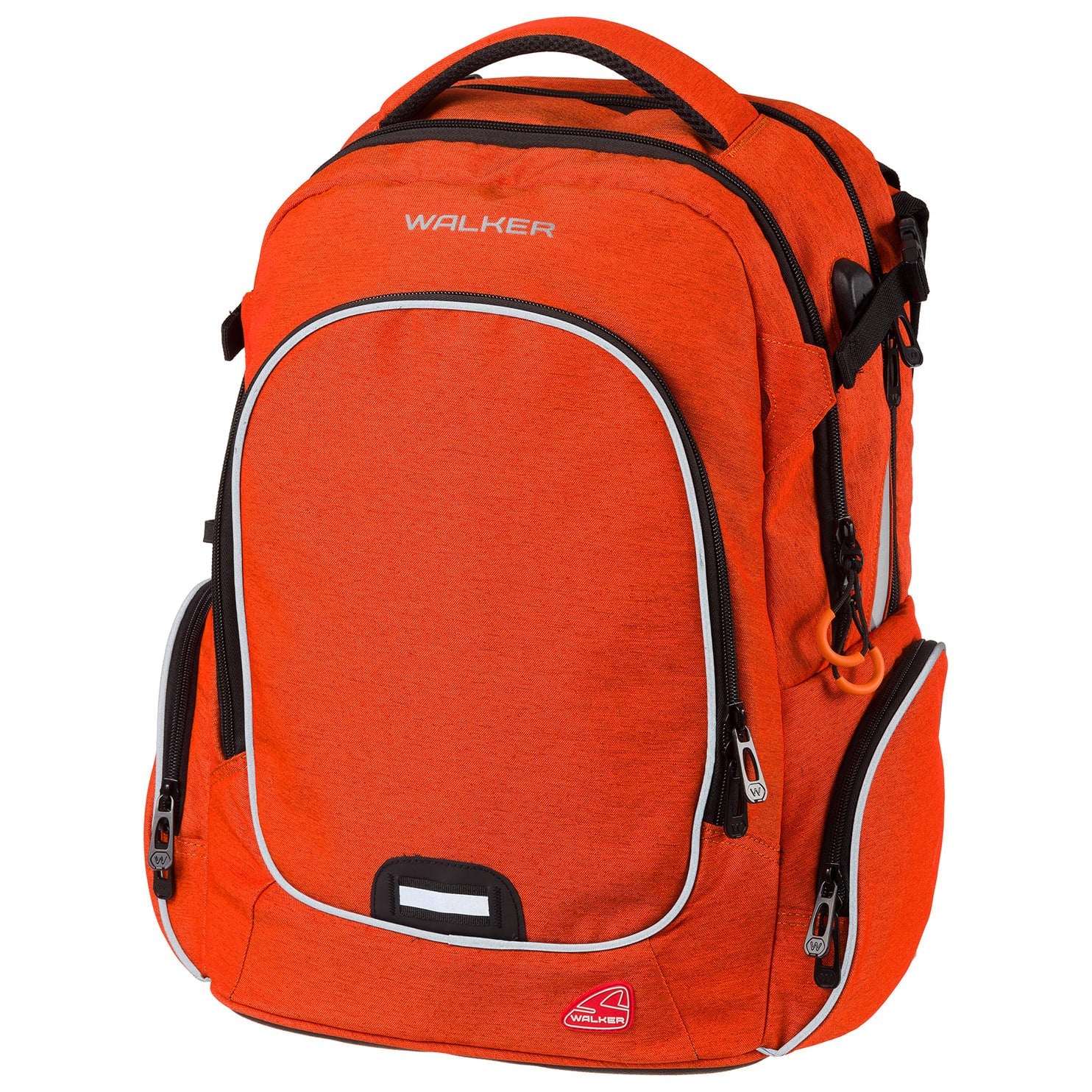 Walker Bags Campus Evo Backpack Melange 46 cm - Red Melange