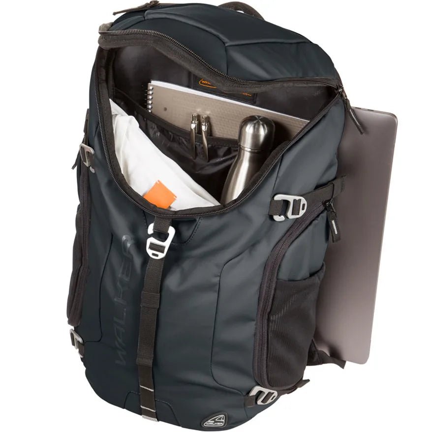 Walker Bags Balance Sac à Dos 47 cm - Enduit Noir