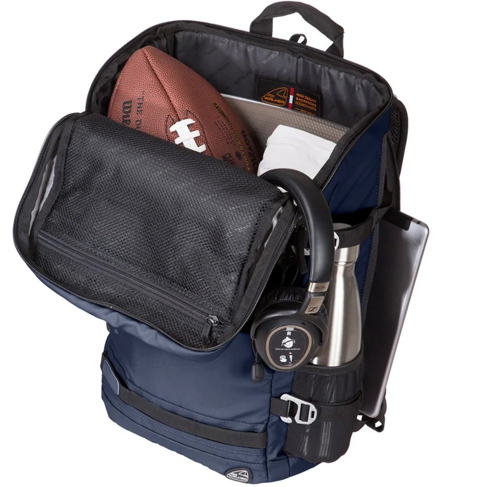 Walker Bags Explorer Backpack 50 cm - Blue Coated
