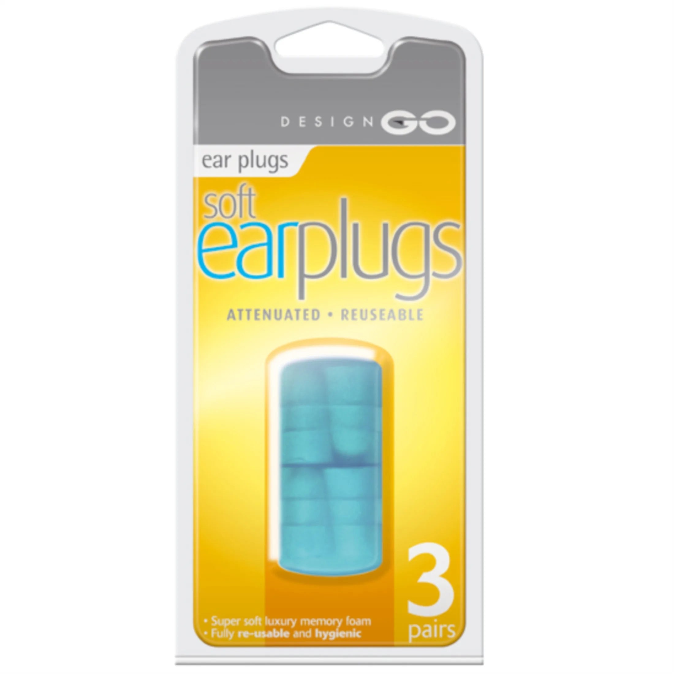 Design Go travel accessories earplugs - original