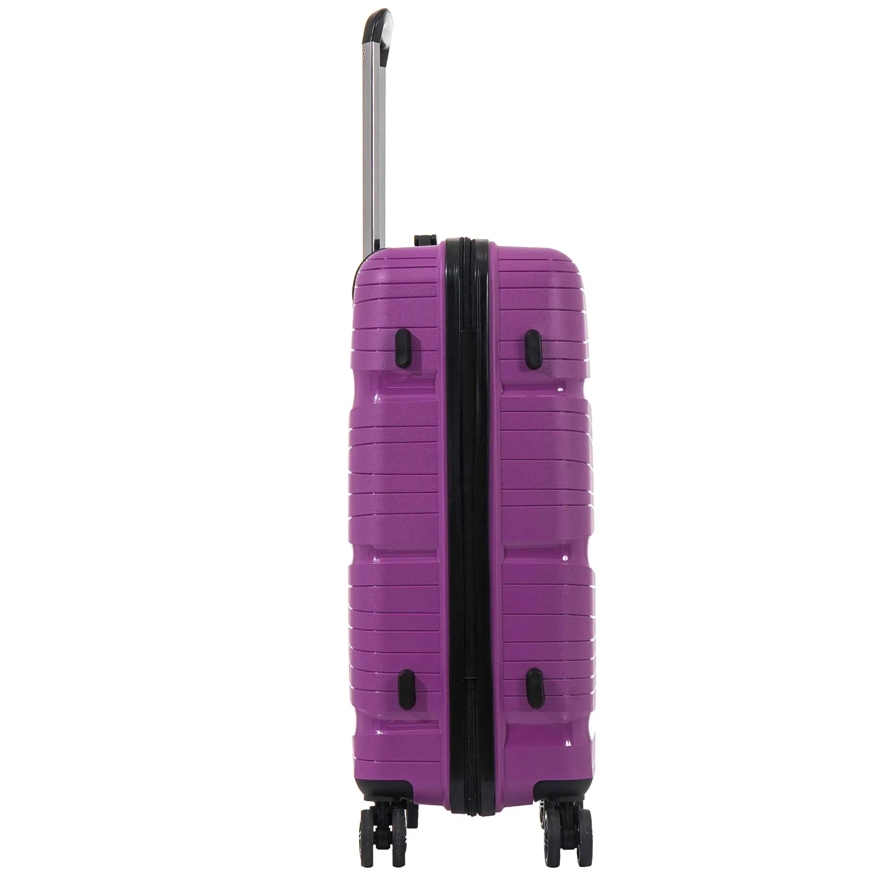 d&n Travel Line 4300 4-wheel cabin trolley 55 cm - purple