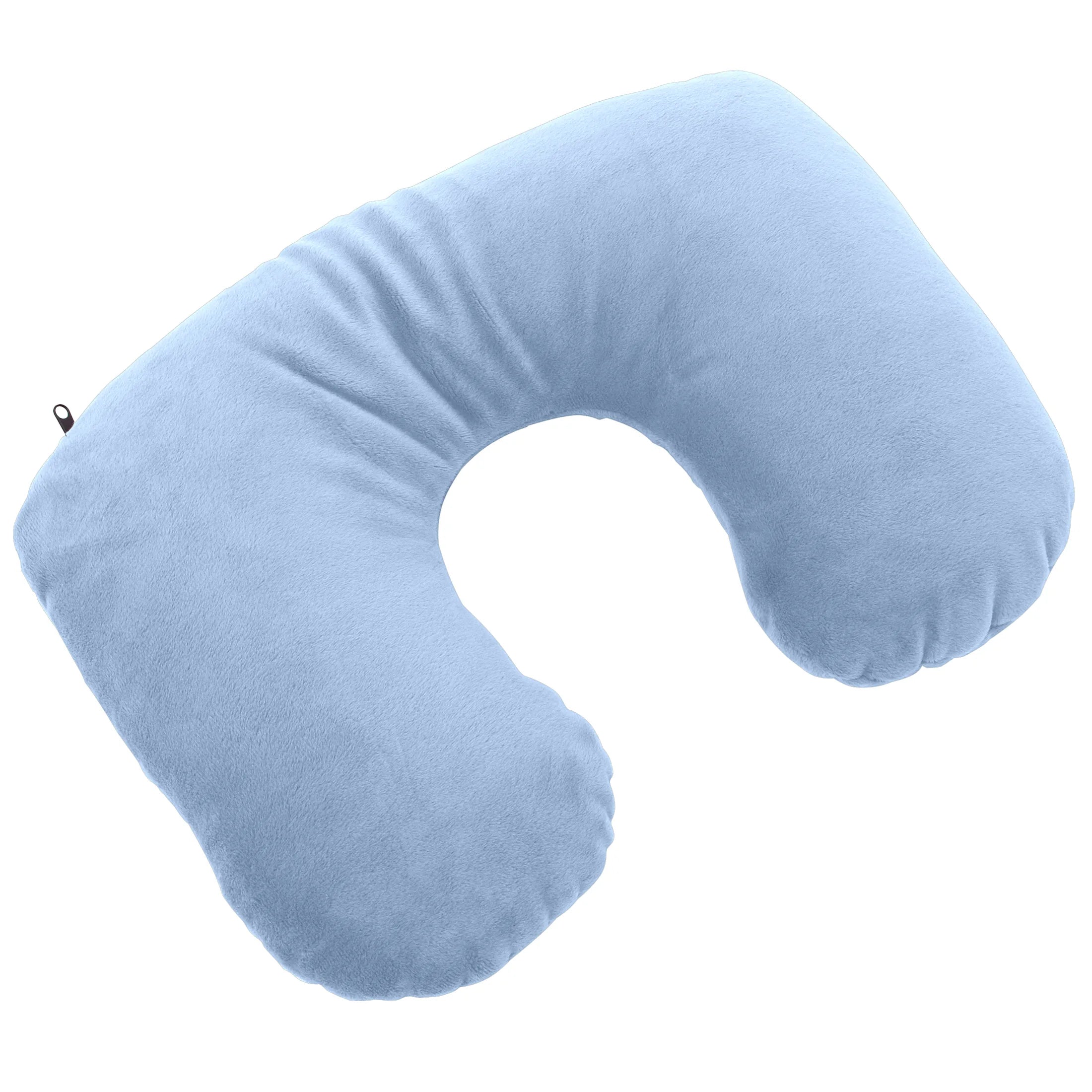 Design Go travel accessories convertible neck cushion in pillow - light blue