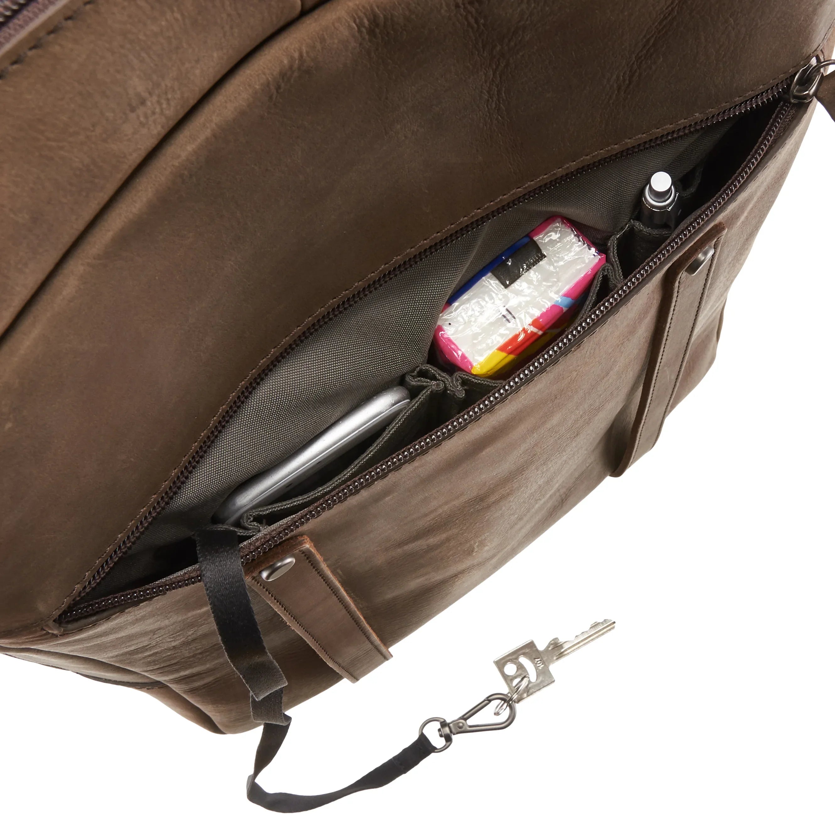 Jost Salo Daypack Rucksack mit Laptopfach 44 cm - braun