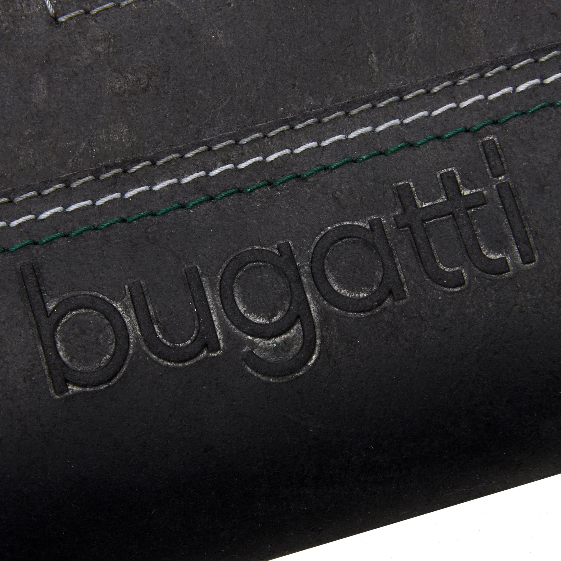 Bugatti Kensington Messenger Bag aus Leder 38 cm - anthrazit