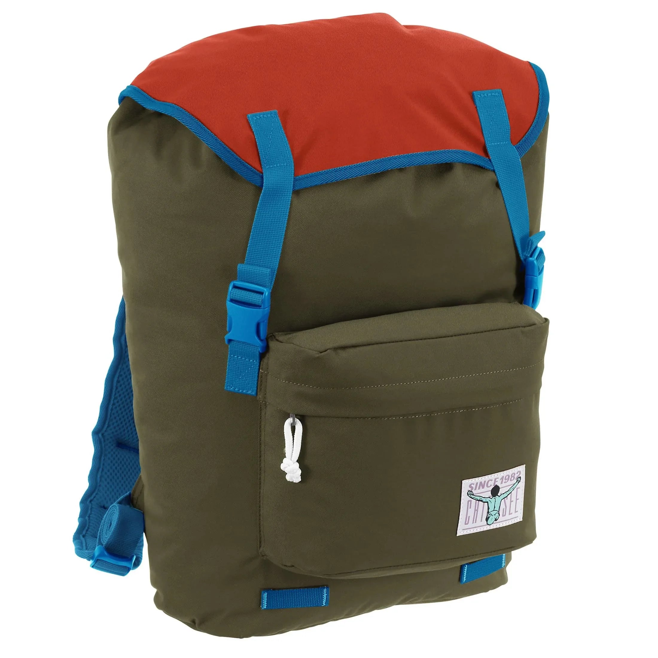 Chiemsee Urban Explorer Riga backpack with laptop compartment 42 cm - olive night bossa nova