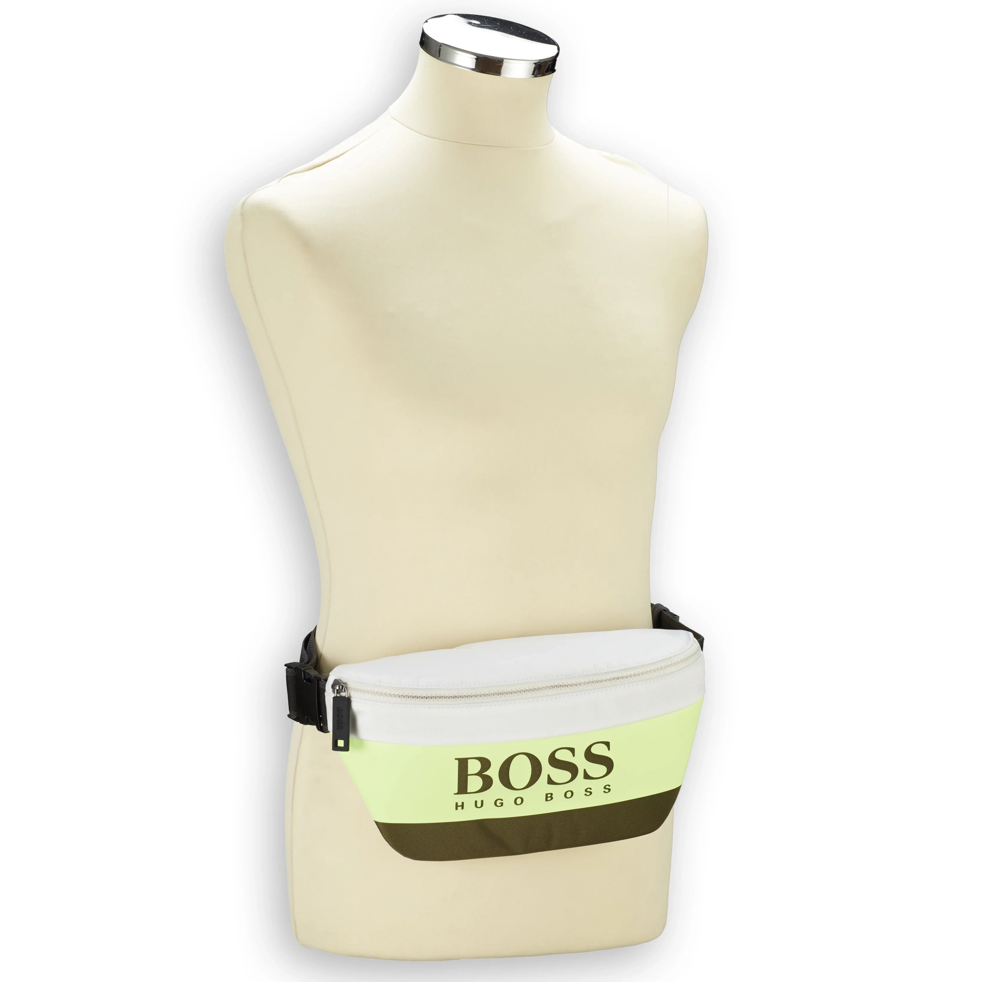 BOSS Pixel ST belt bag 30 cm - white green