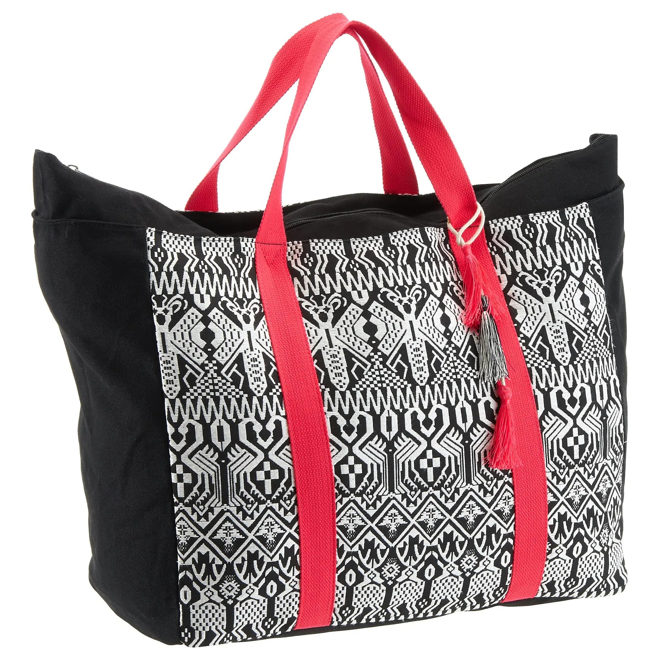 Chiemsee Sports & Travel Bags Black & White Shopper 44 cm - deep black