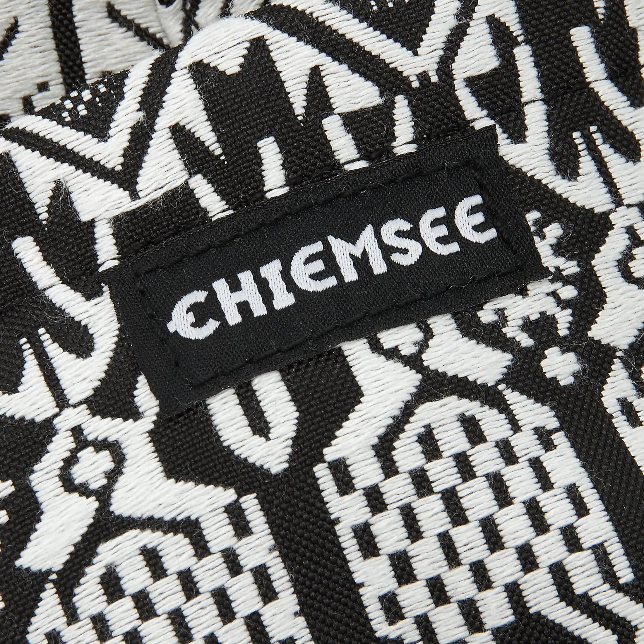 Chiemsee Sports & Travel Bags Black & White Backpack 41 cm - deep black
