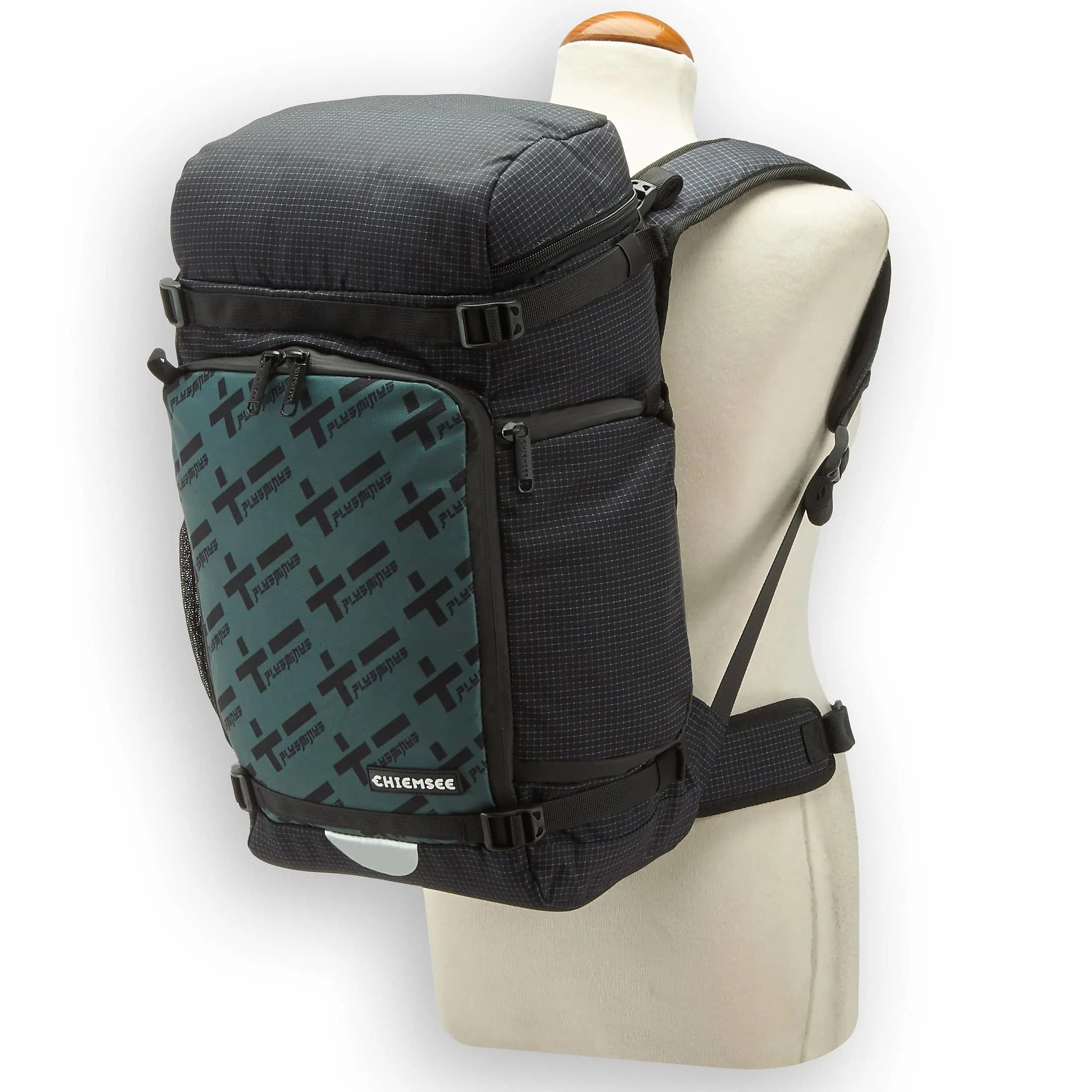 Chiemsee Sports & Travel Bags Stan Backpack 48 cm - dark green-sand