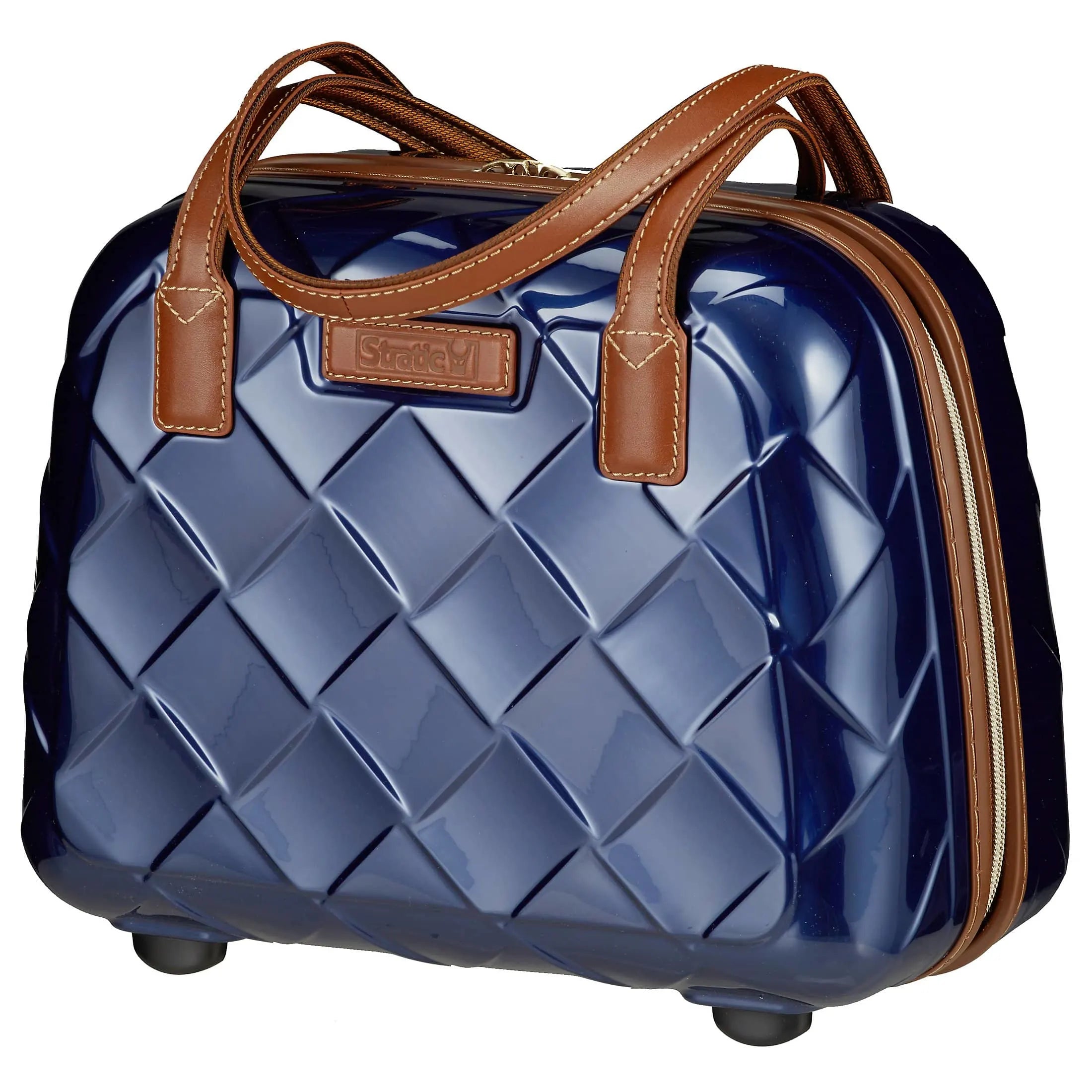 Stratic Leather & More Beautycase 36 cm - blue
