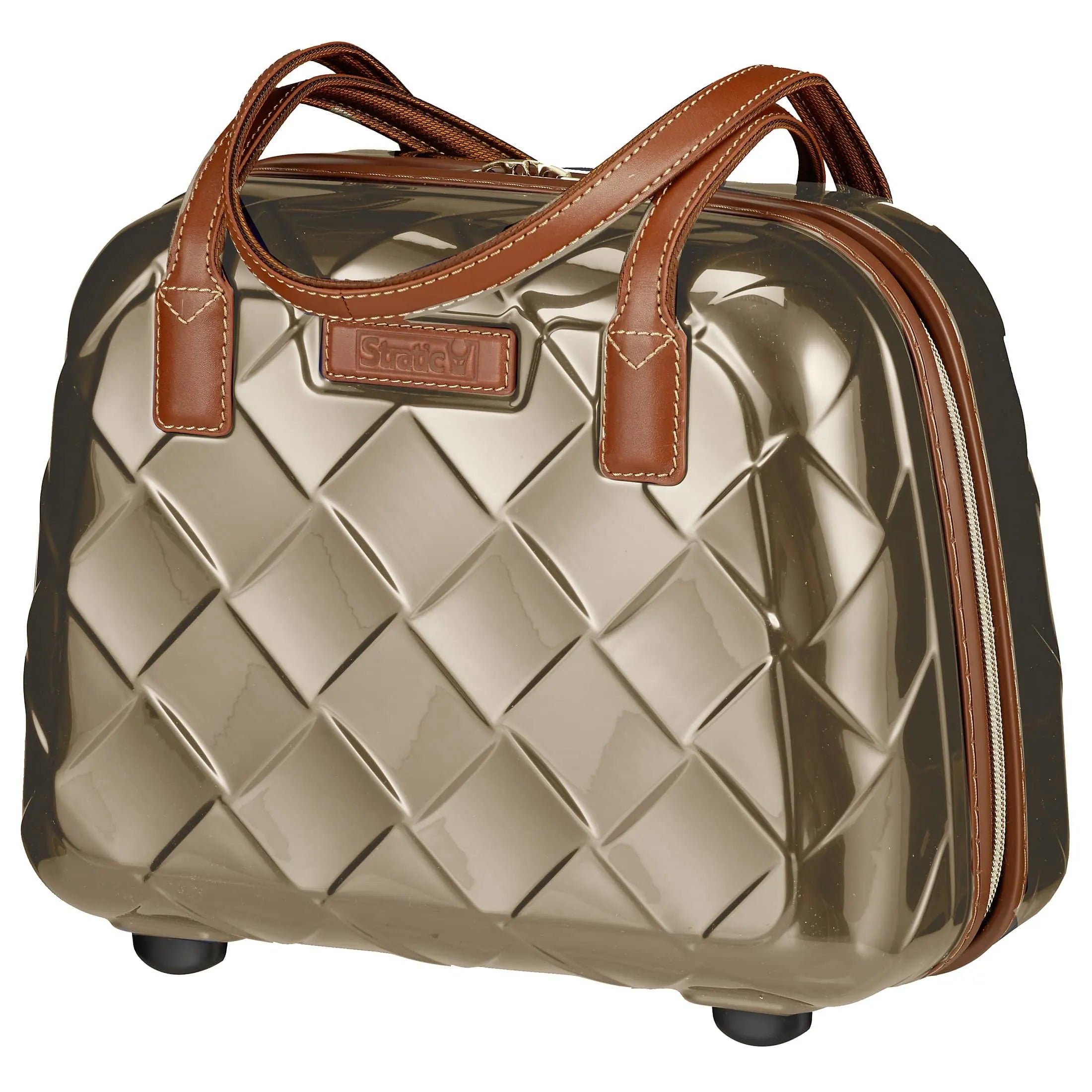 Stratic Leather & More Beautycase 36 cm - champagne
