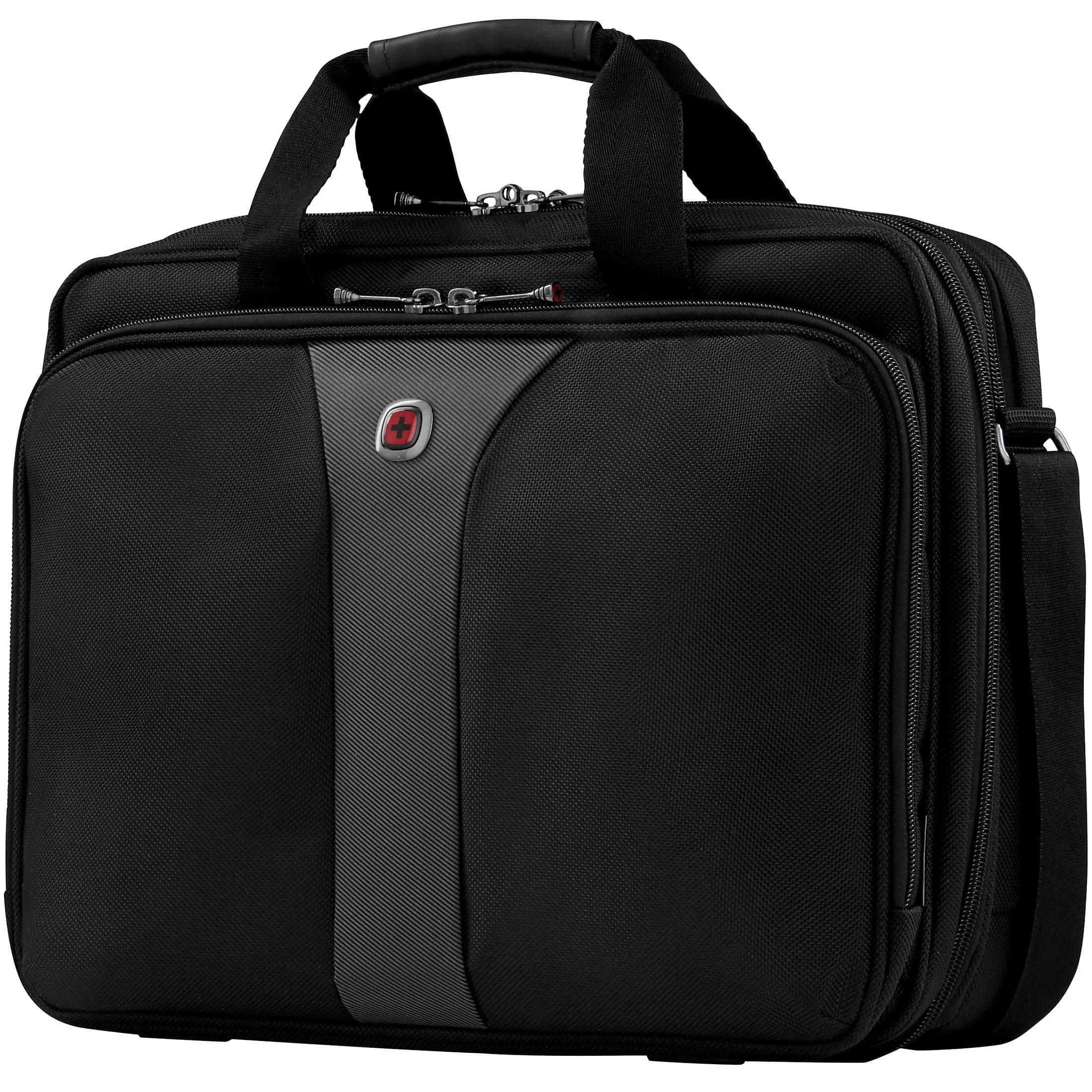 Wenger Legacy 16 laptop briefcase 40 cm - black-grey
