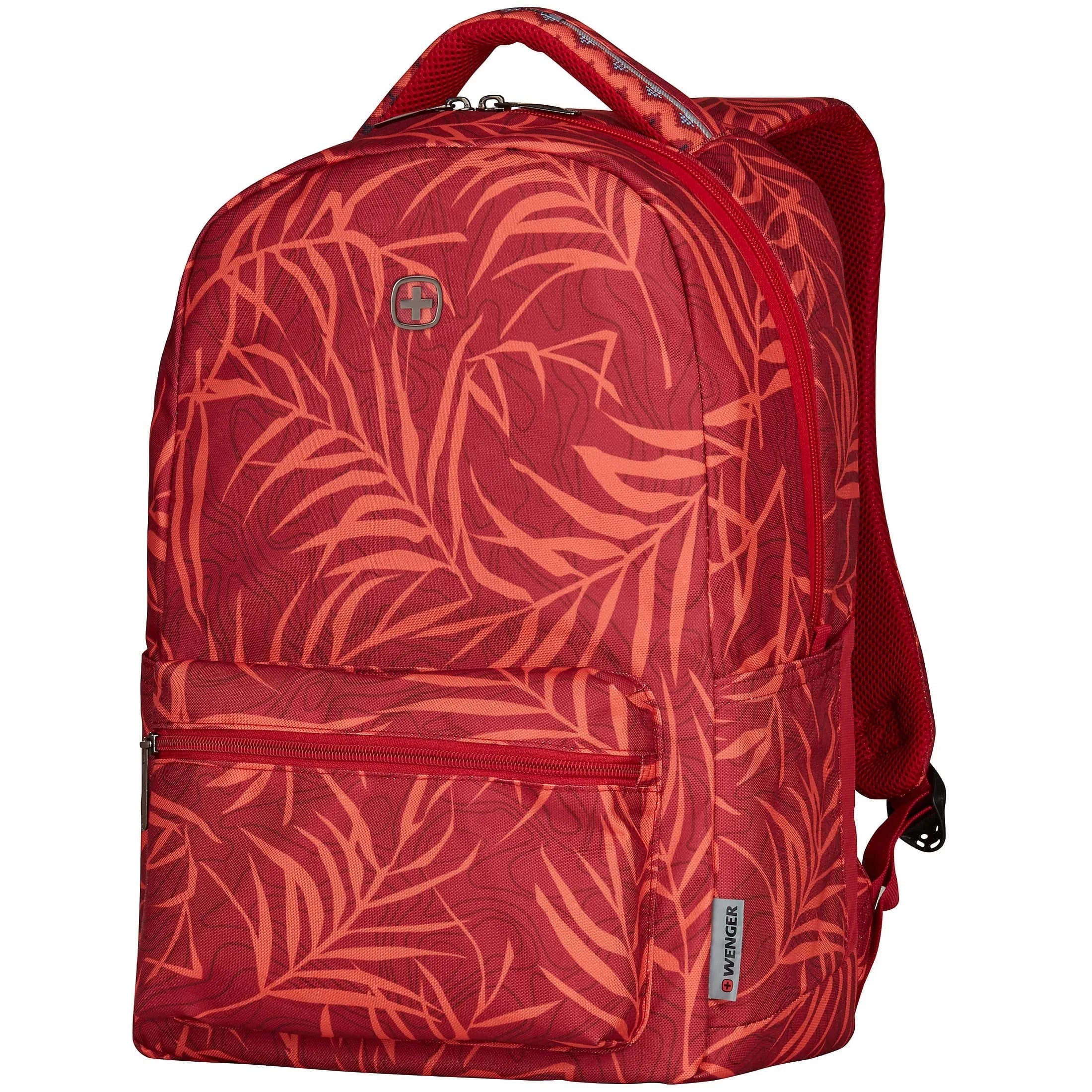 Wenger Business Colleague Laptop Backpack 16 inch 45 cm - Red Fern Print