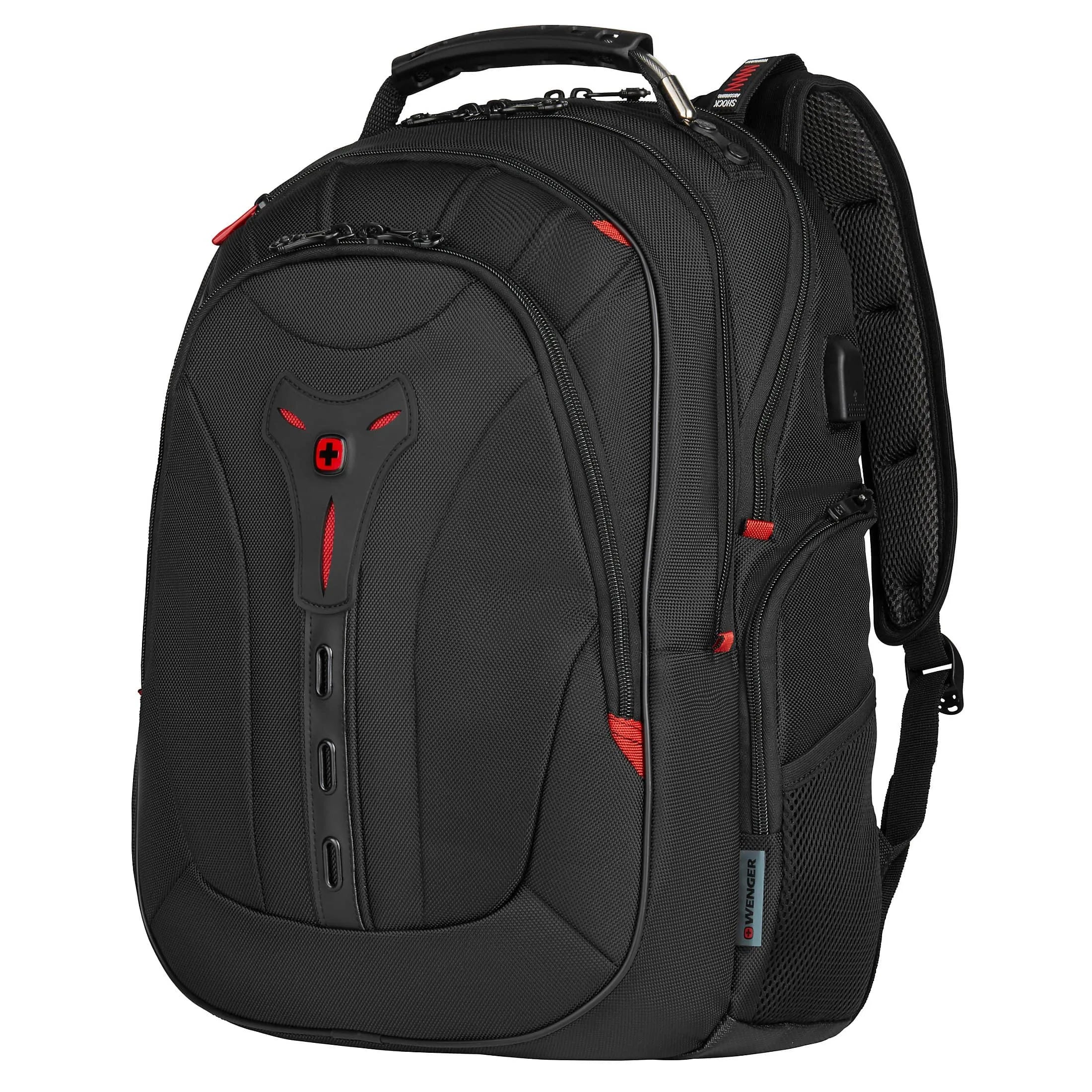 Laptop backpack with side on sale handle