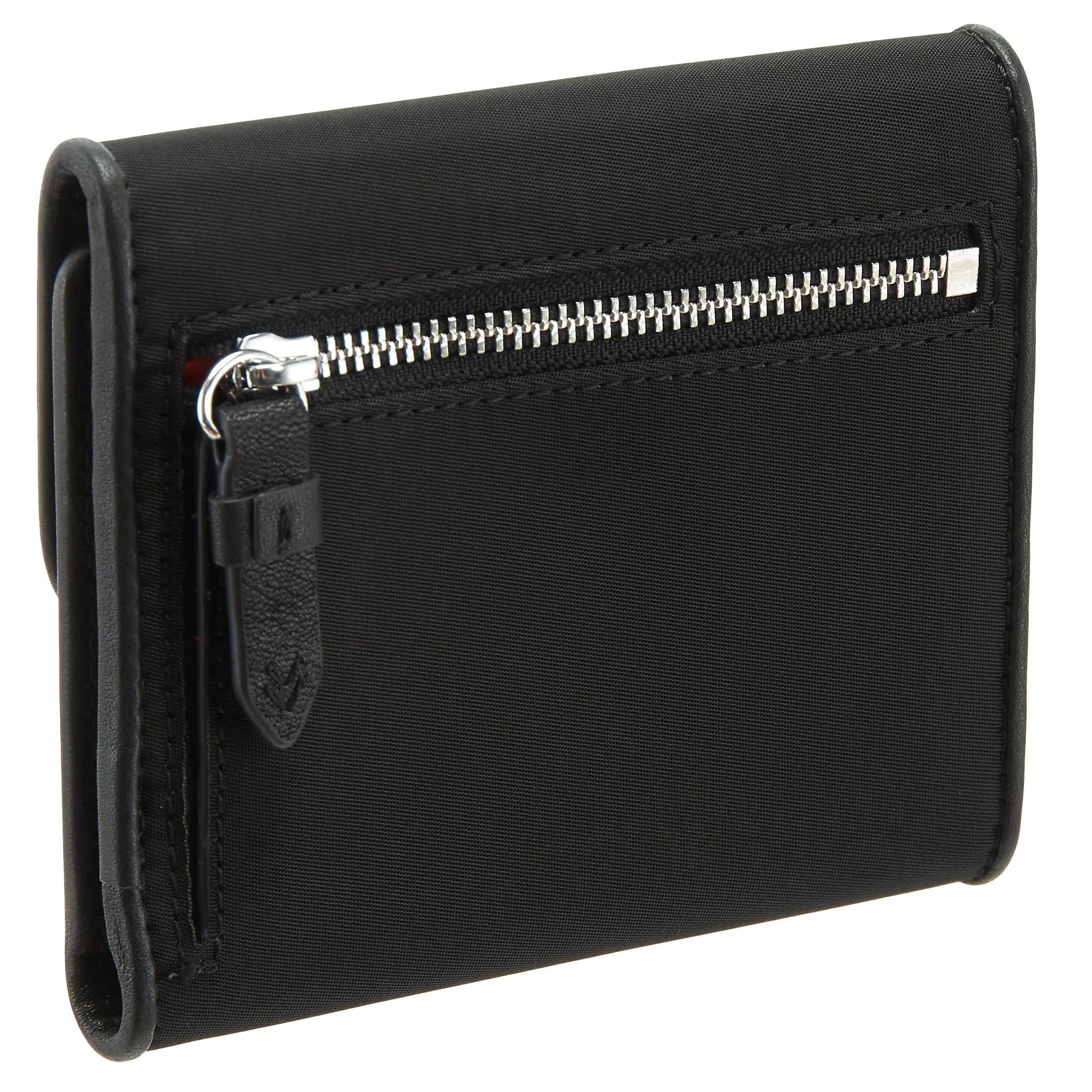 DuDu Ladies Envelope Leather Clutch Wallet Purse Black - Wallets Brands