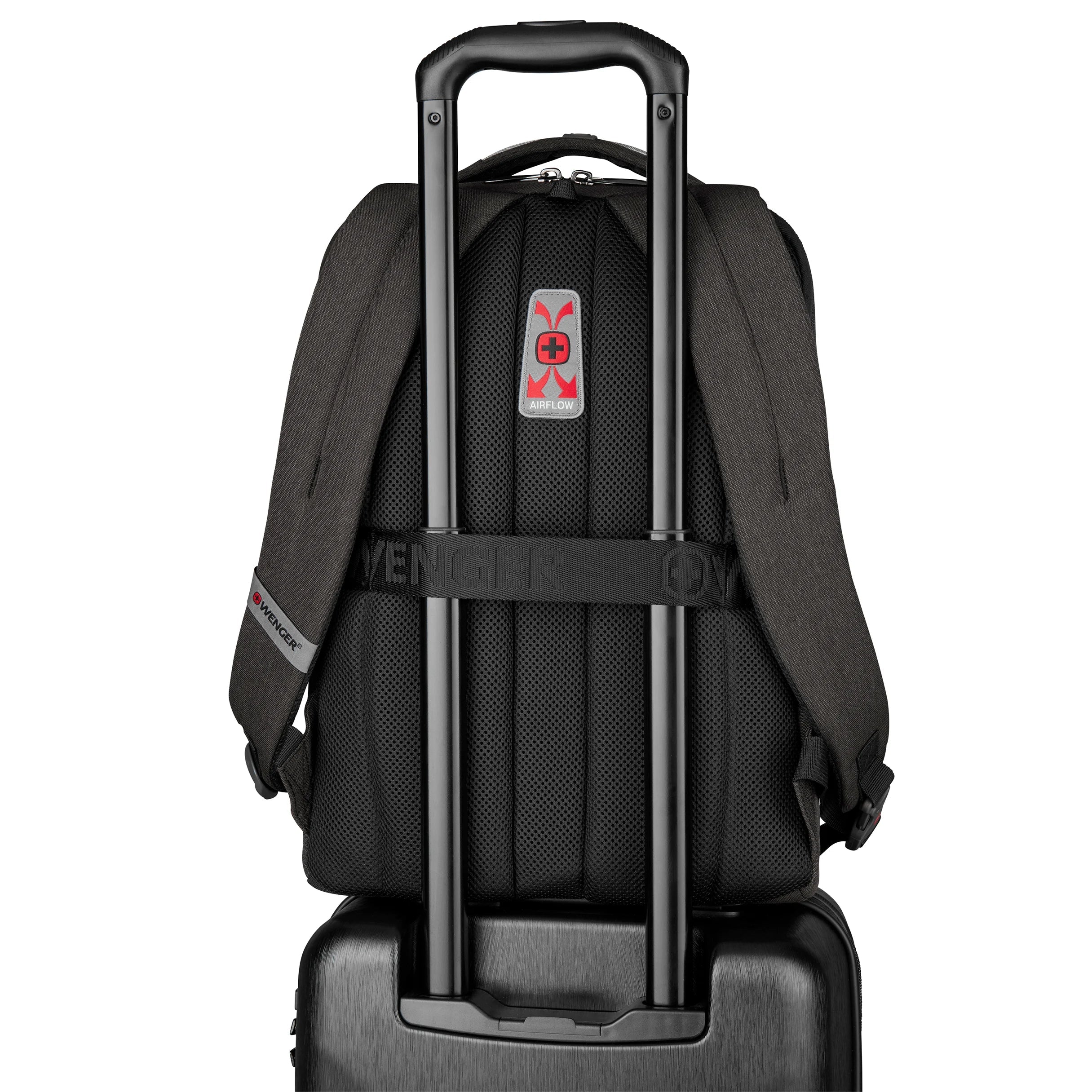 Wenger Business Backpacks MX Professional Sac à dos 45 cm - Gris Chiné
