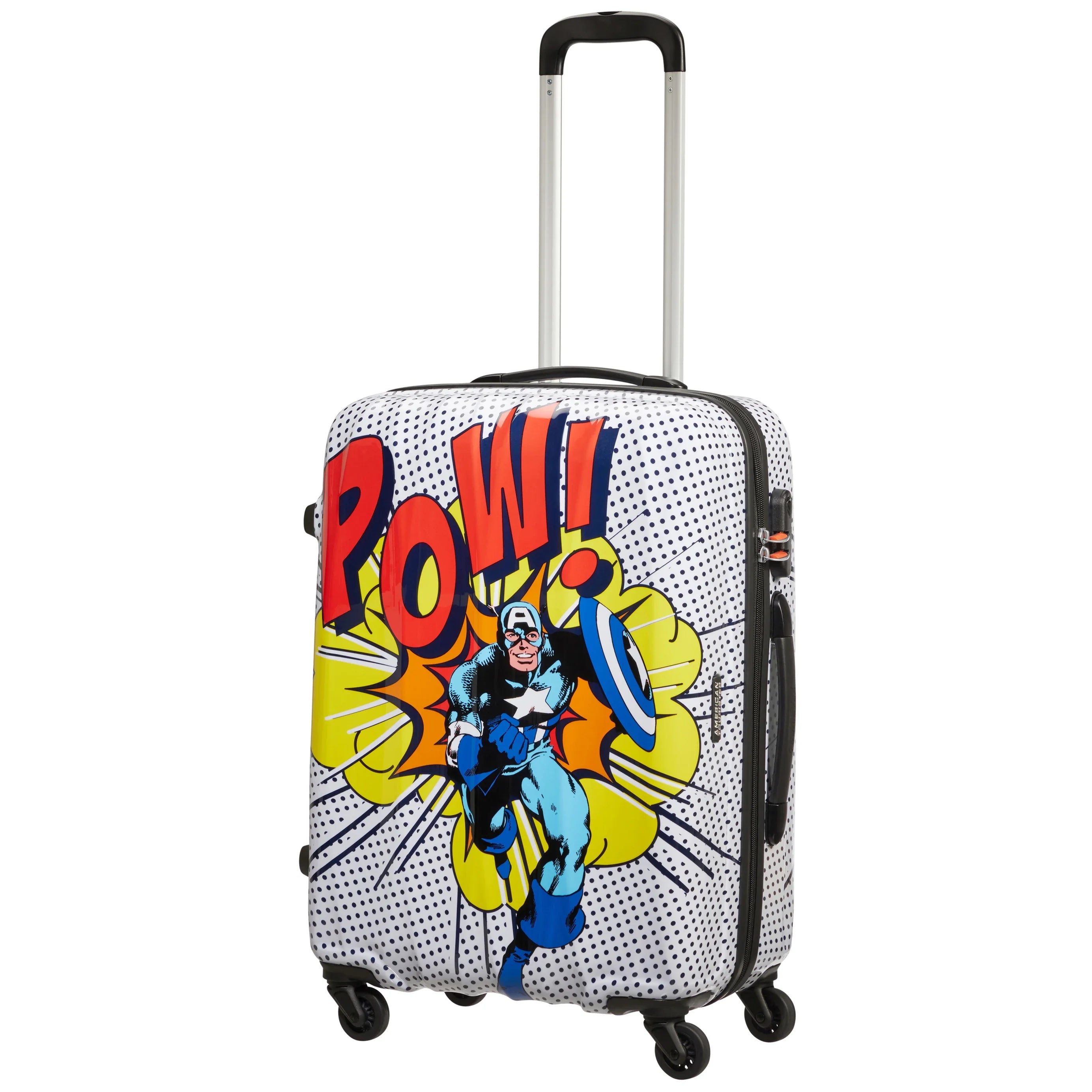 American Tourister Marvel Legends 4-Rollen Trolley 65 cm - Captain America Pop Art