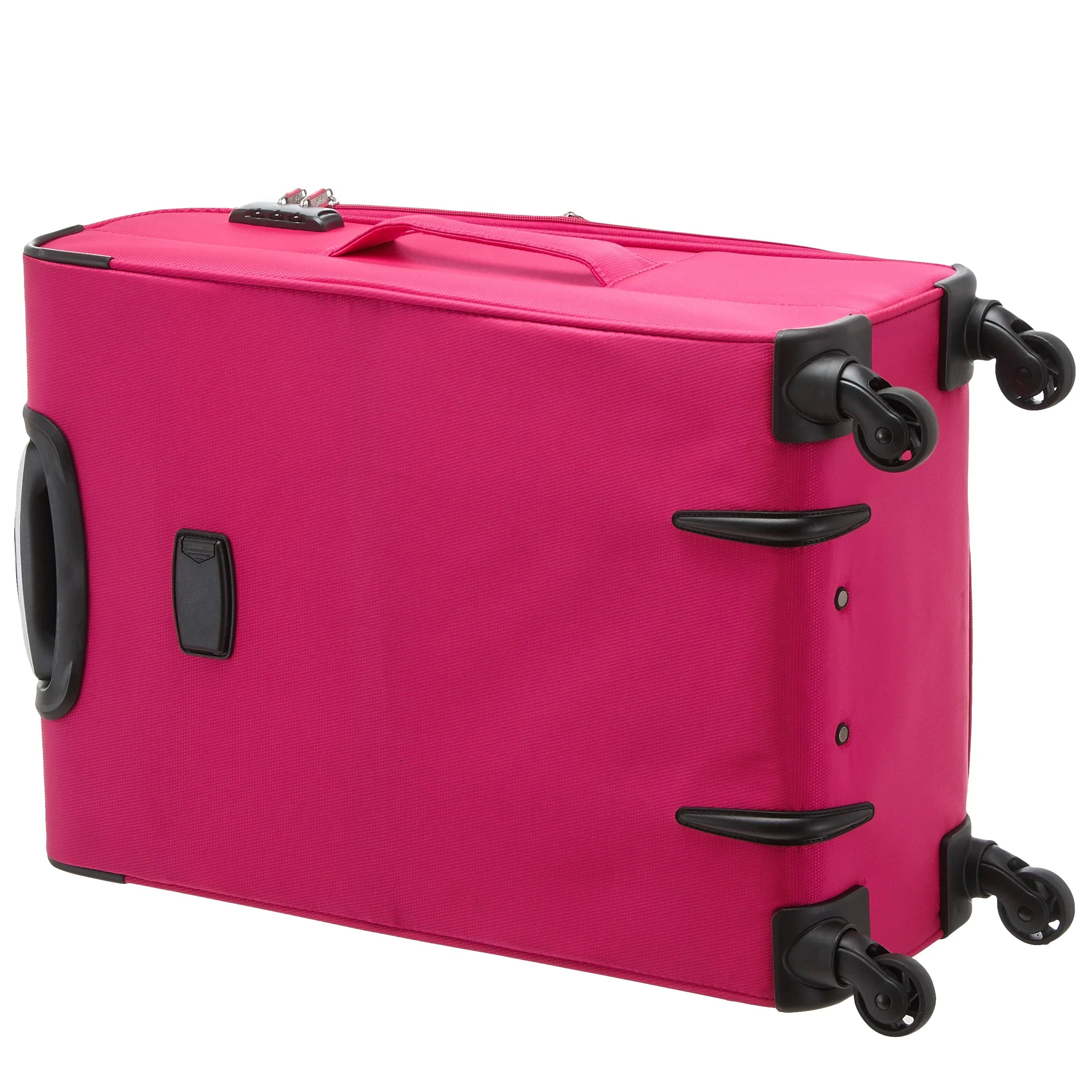 d&n Travel Line 6704 4-Rollen-Trolley 65 cm - pink