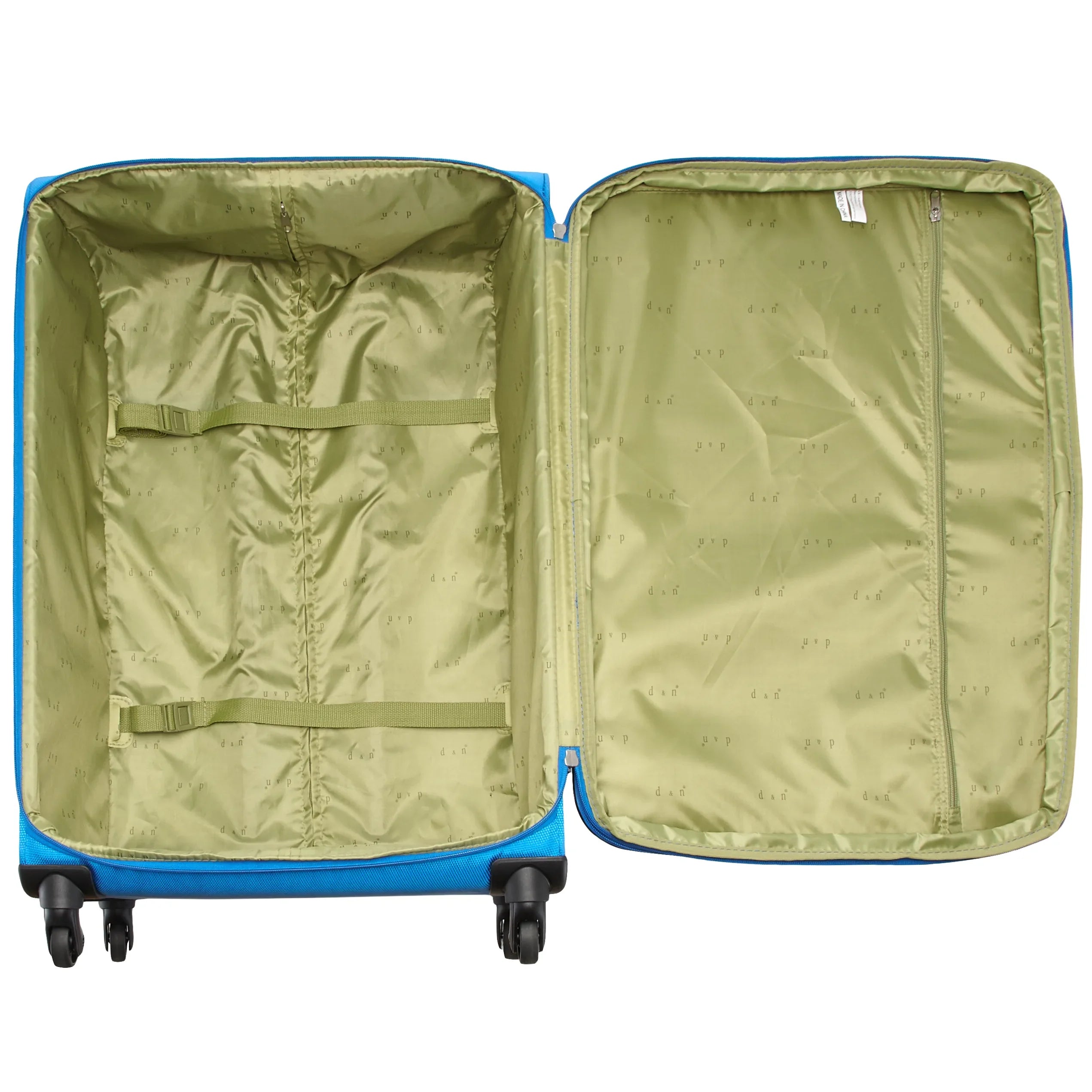 d&amp;n Travel Line 6704 4-wheel trolley 75 cm - gray