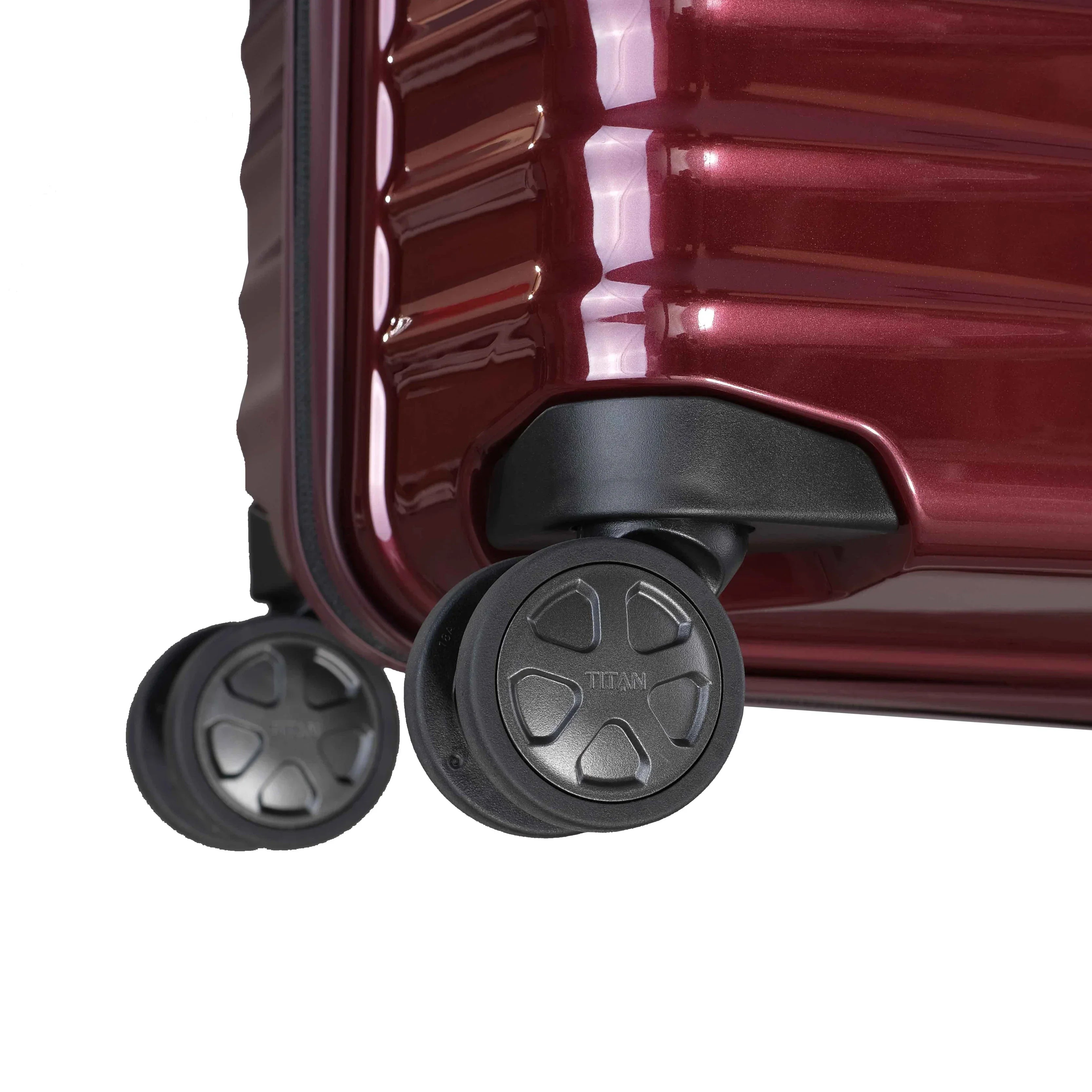 Titan Litron 4w Trolley S - Cherry red