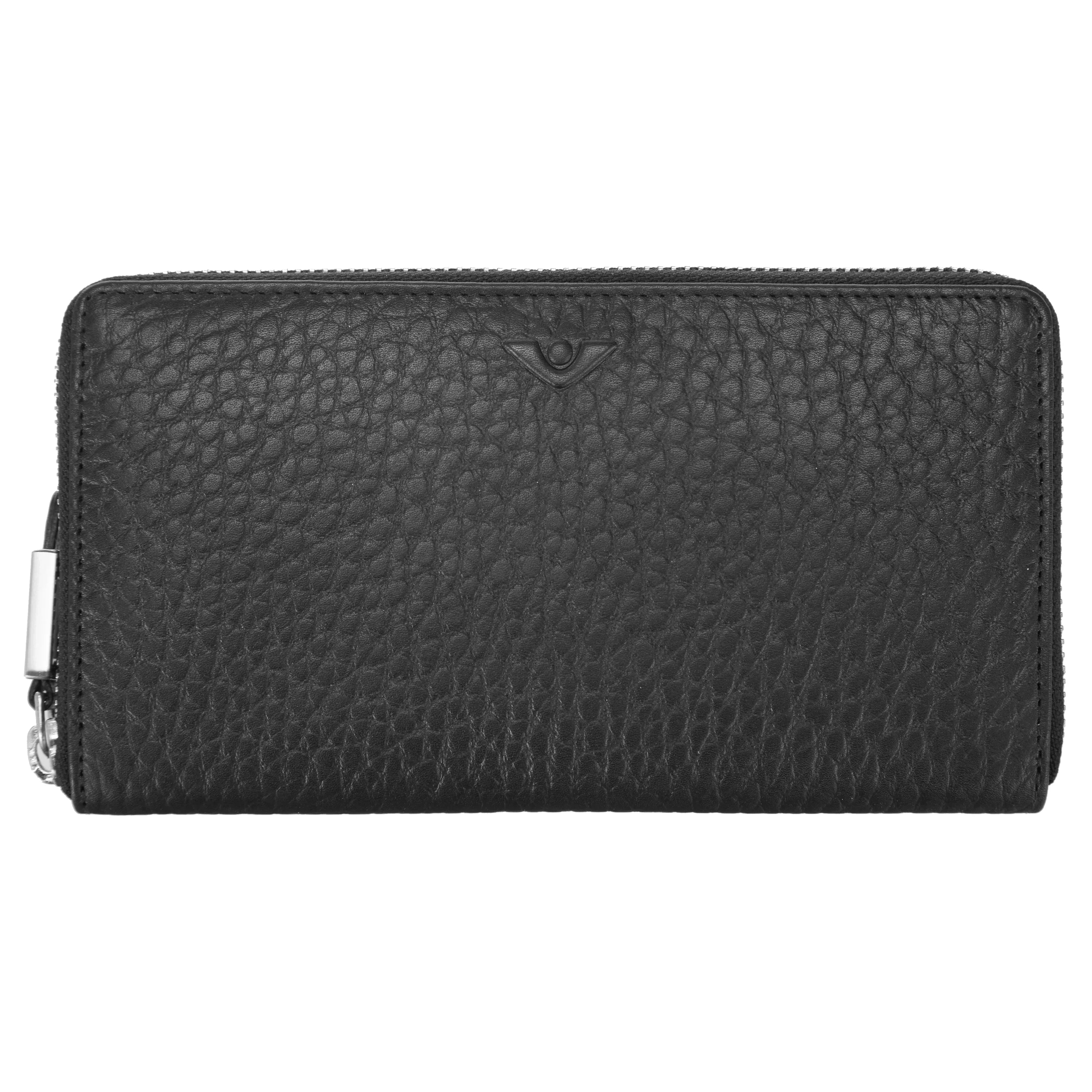 VOi-Design Hirsch Amy zipper wallet 19 cm - Black