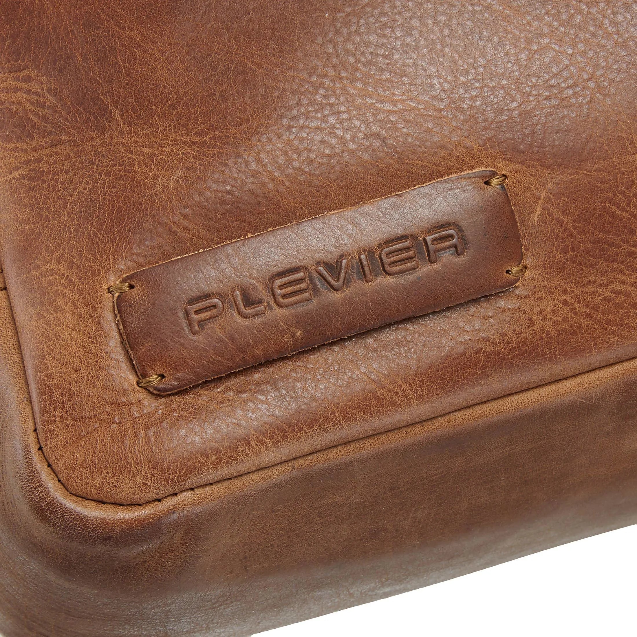 Plevier Pure laptop bag 39 cm - cognac