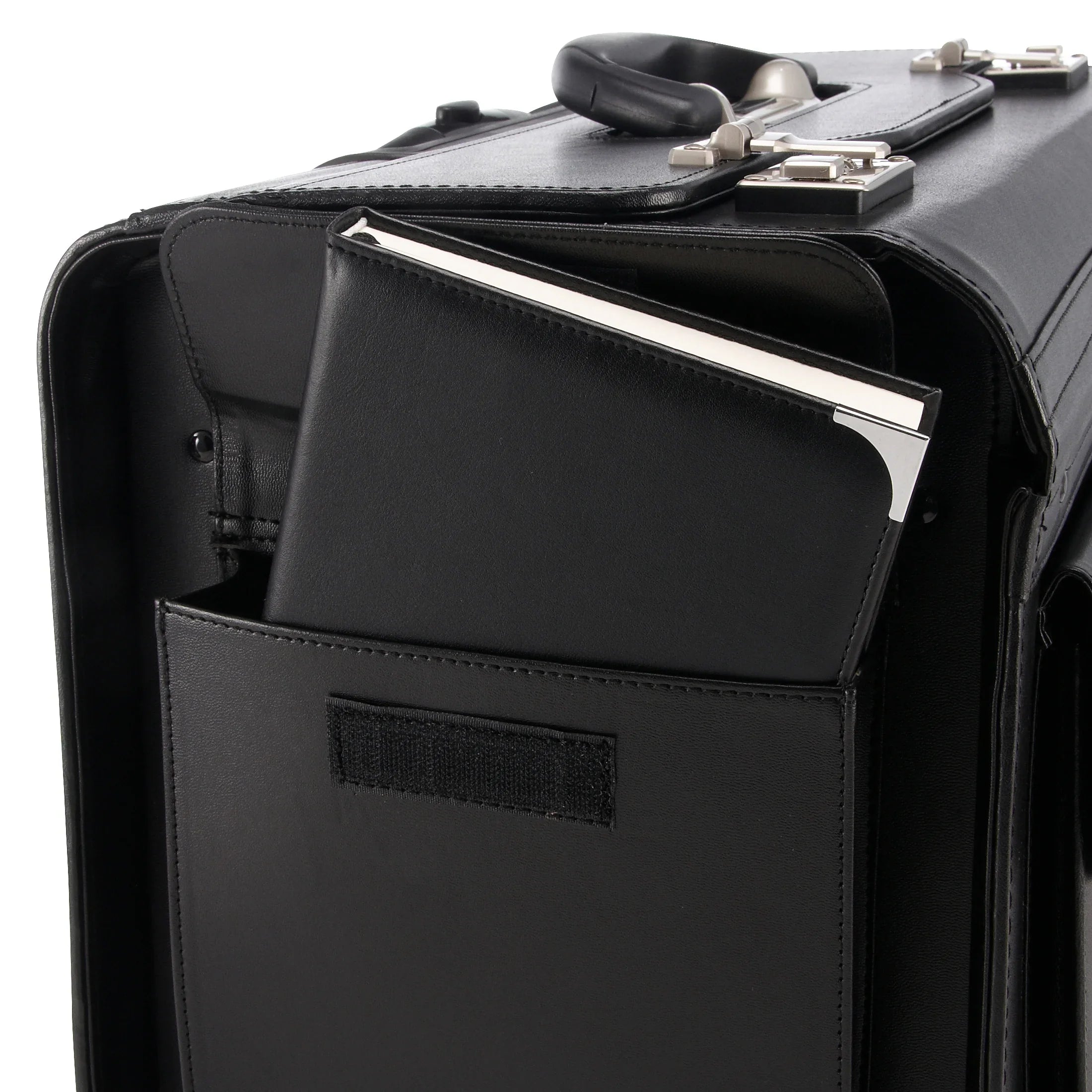 Dermata Business pilot case on wheels XL 50 cm - black