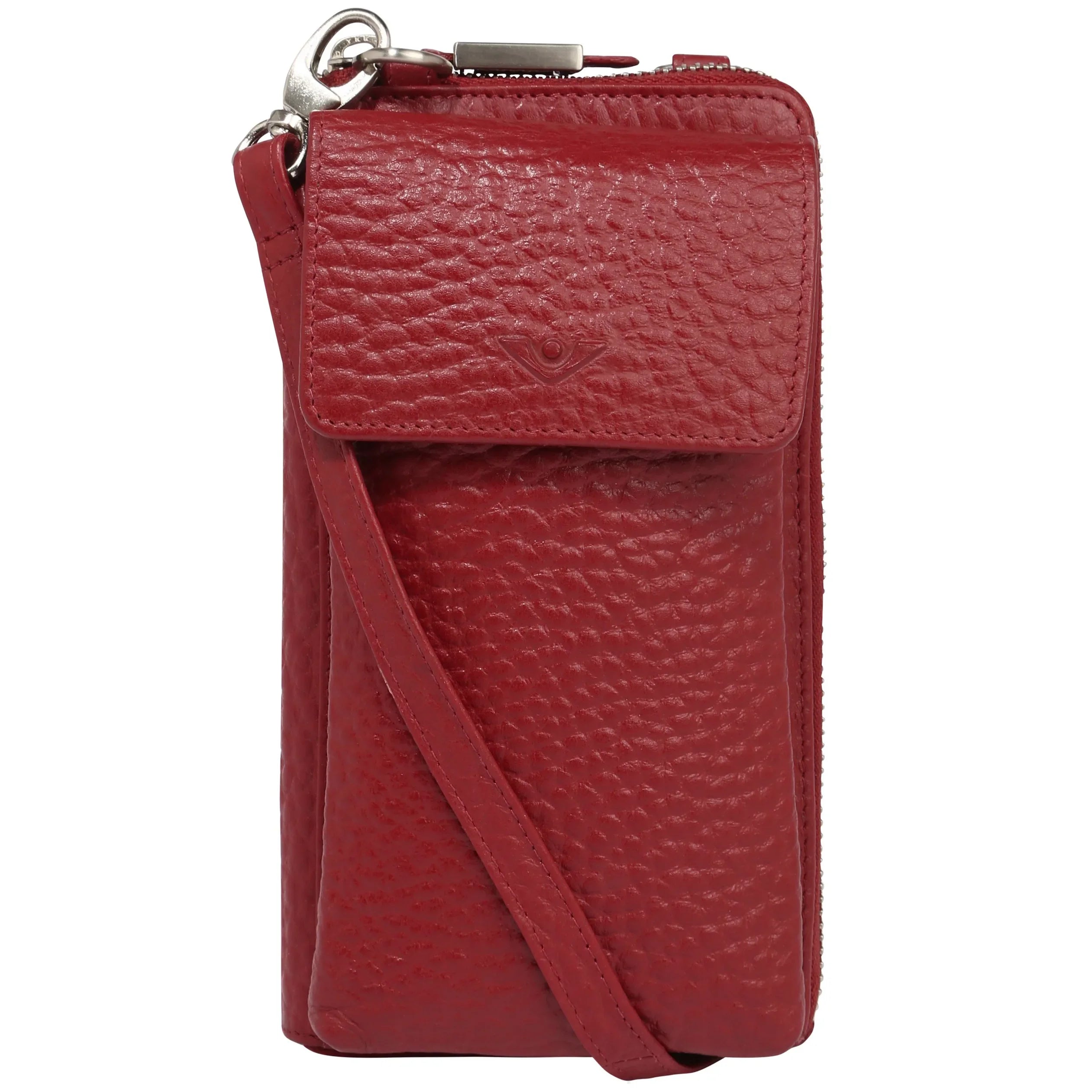VOi-Design Stag Bonita cell phone wallet 19 cm - Garnet