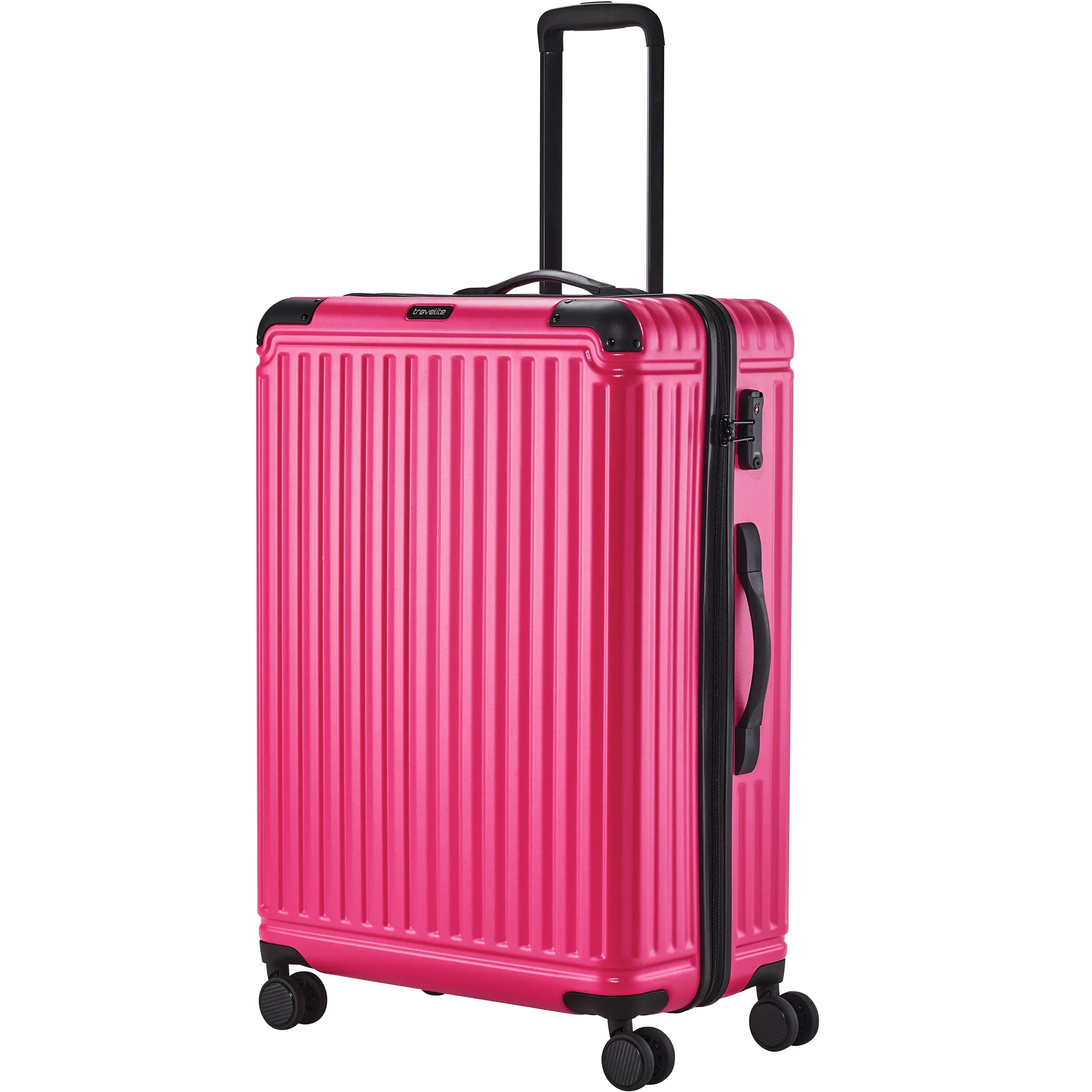 Travelite Cruise 4-Rollen Trolley 77 cm - Pink