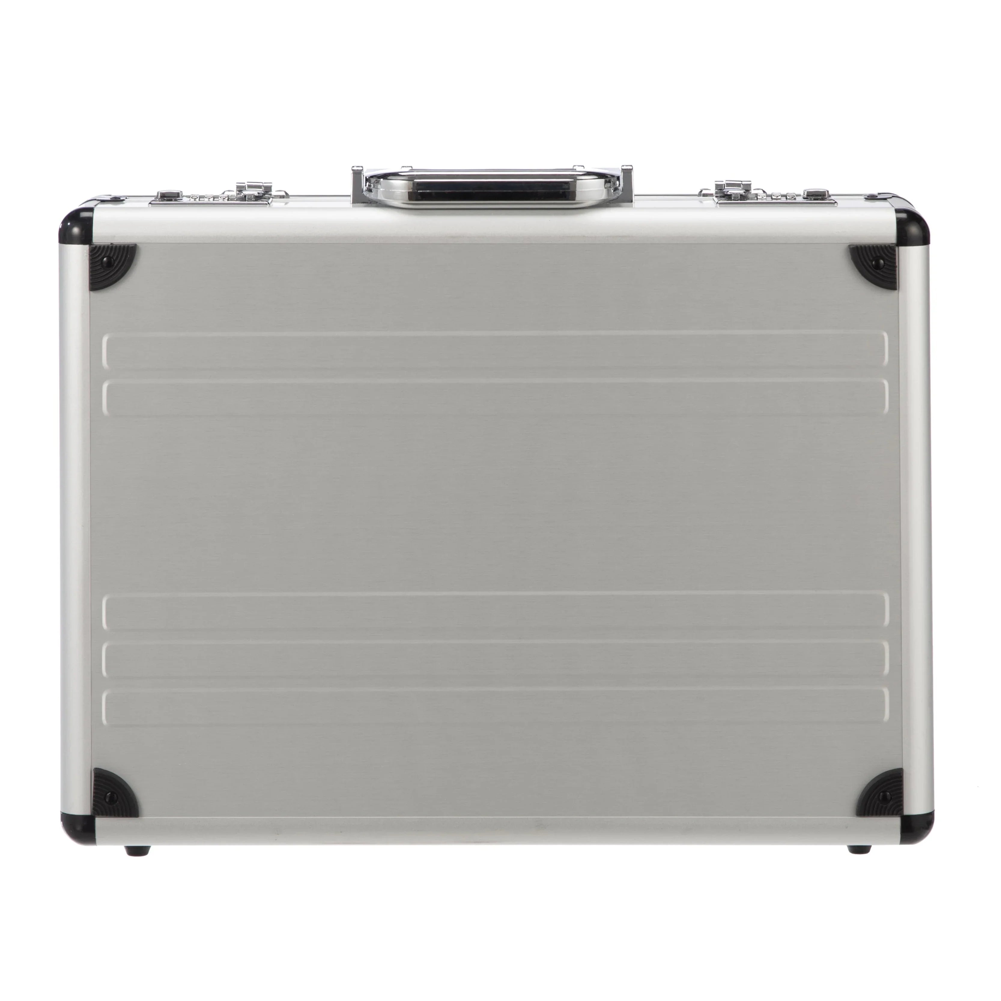 Dermata Business Briefcase Made Of Aluminum 46 Cm - Silver