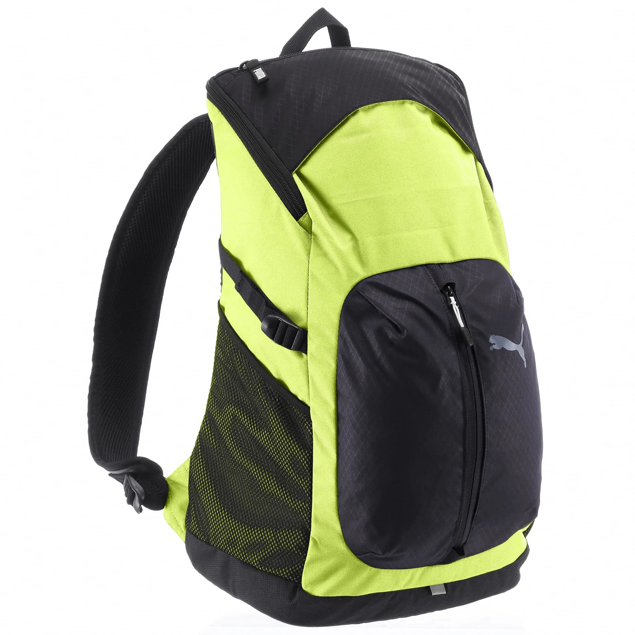 Puma Sports Apex Backpack 46 cm - safety yellow-puma black